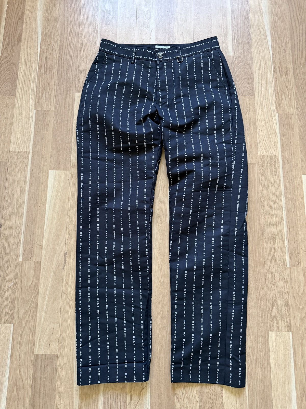 Martine Rose Napa by Martin rose pants vintage 19/20 season multi logo Size US 32 / EU 48 - 1 Thumbnail