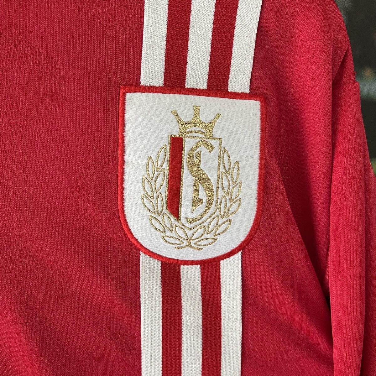 Adidas × Vintage Vintage Standar Liege 1997-98 Home Adidas Football Jersey Size US XS / EU 42 / 0 - 6 Thumbnail