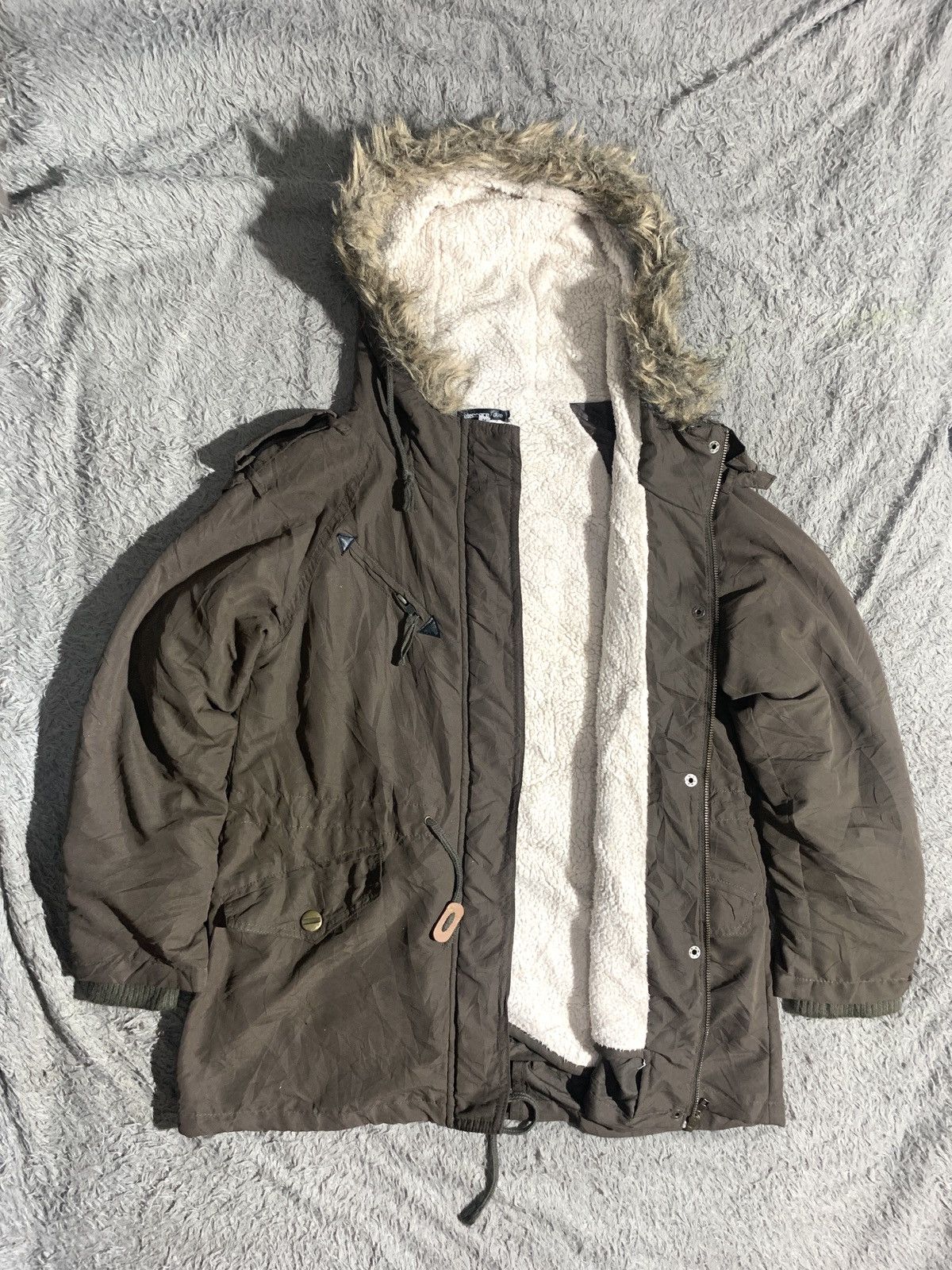 If Six Was Nine × Japanese Brand × Le Grande Bleu (L.G.B.) JAPANESE ELANCARE DUE JACKET FUR HOODIE LGBSTYLE Size US L / EU 52-54 / 3 - 5 Thumbnail