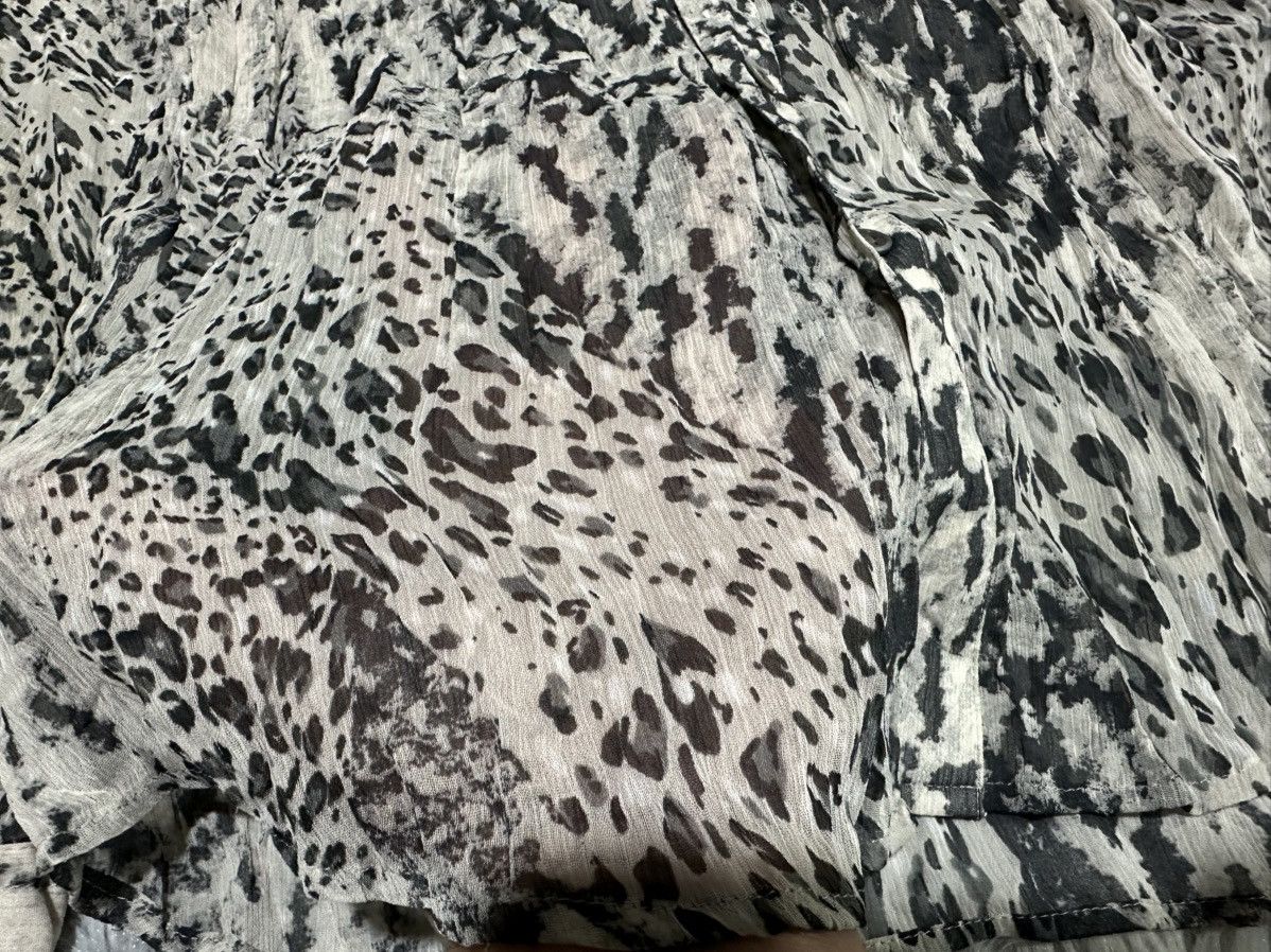 Tornado Mart 🔥Sick Y2K Tornado Mart Leopard Shirt See Through Size US M / EU 48-50 / 2 - 4 Thumbnail