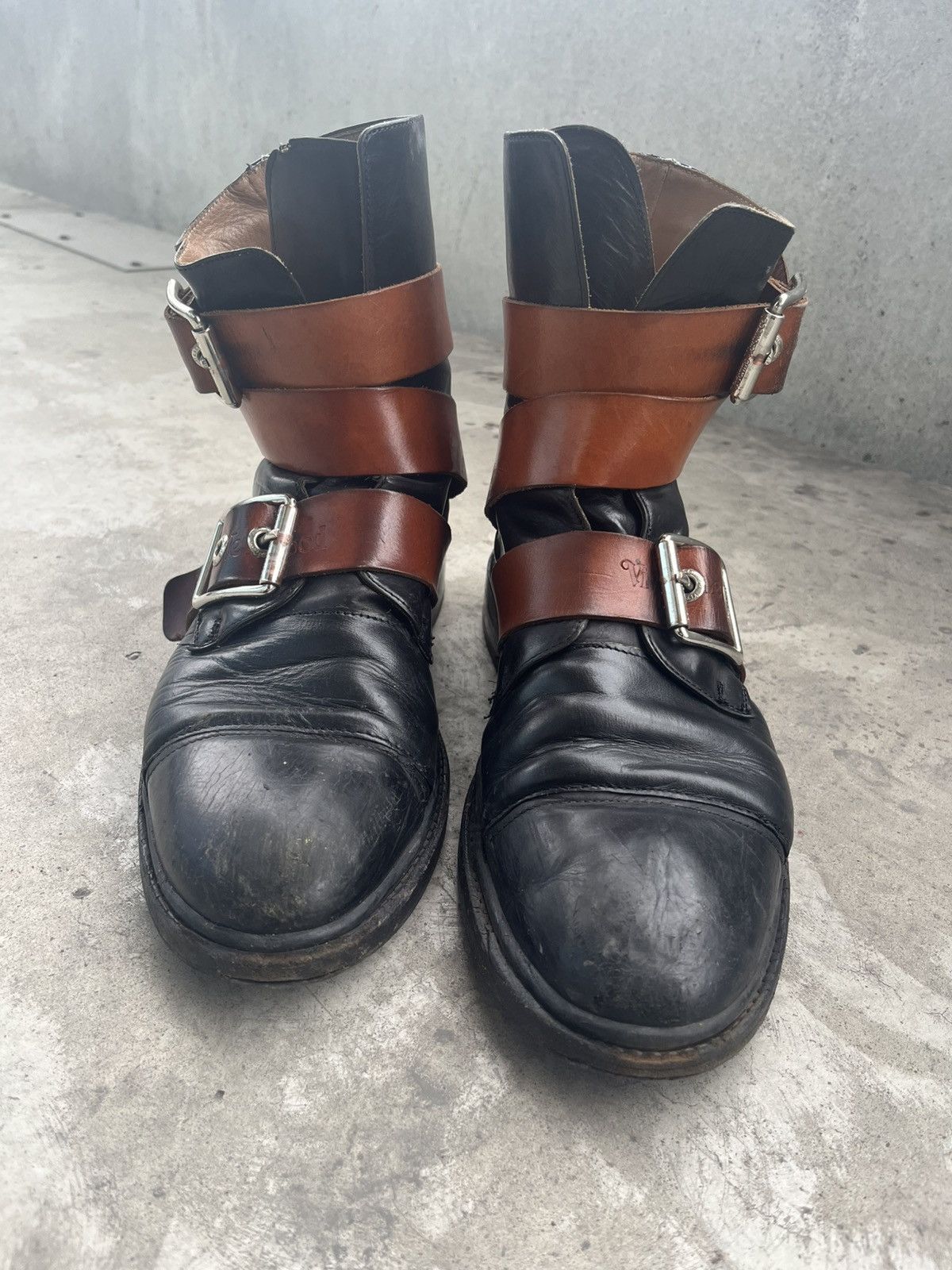 Vivienne Westwood leather “Pirate” boots