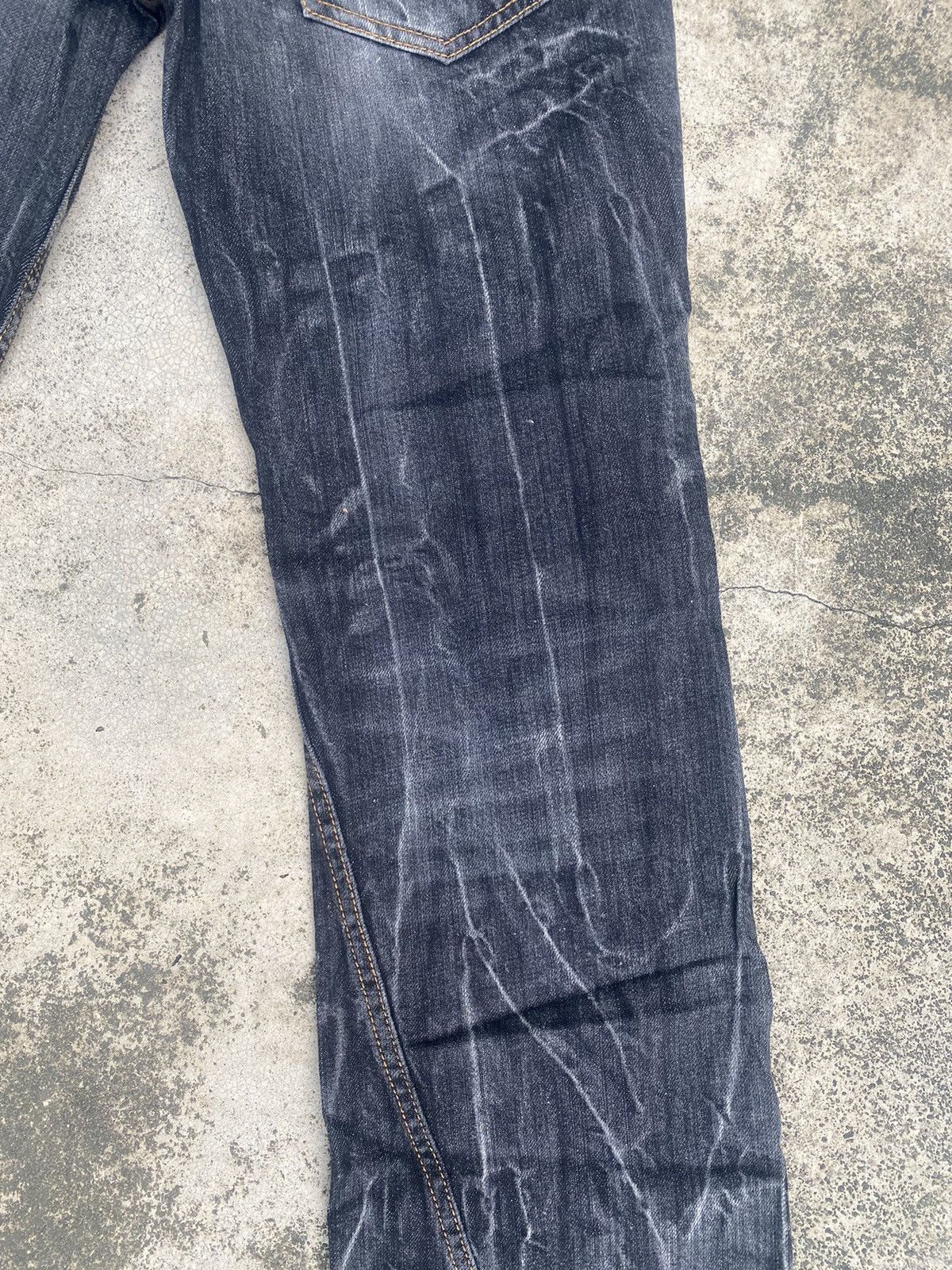 If Six Was Nine × Japanese Brand Flare Jeans Antful Distressed Clawmark Splash Size US 30 / EU 46 - 18 Thumbnail