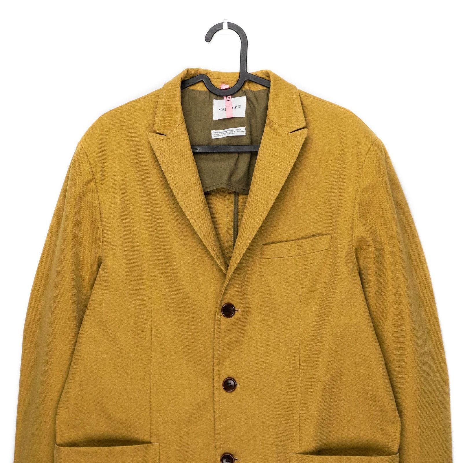 Norse Projects Norse Projects Agder Mustard Brown Thick Cotton Work Jacket Size US M / EU 48-50 / 2 - 2 Thumbnail