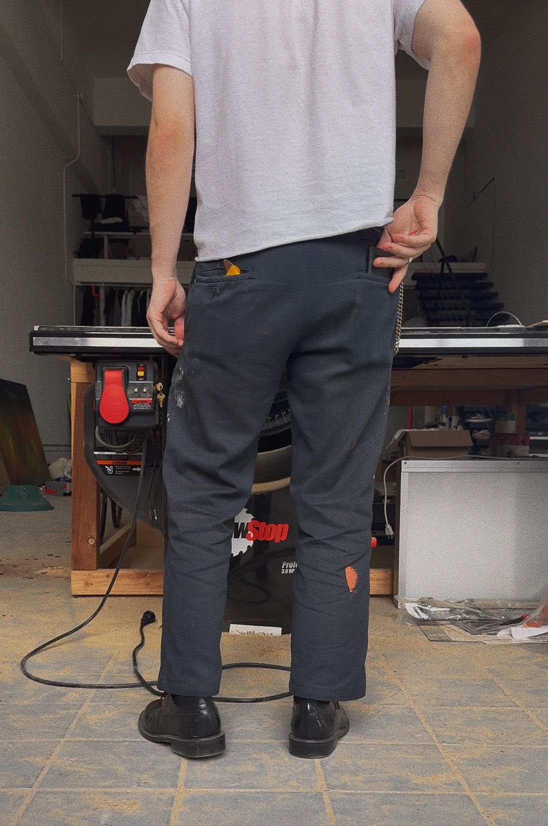 Dickies ratbox piece of shit dickies work pants Size US 32 / EU 48 - 4 Thumbnail