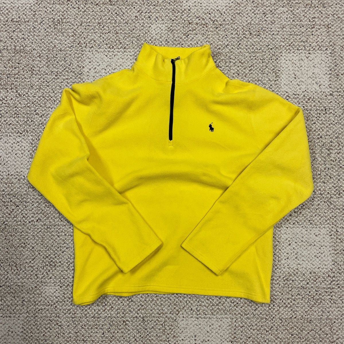 Designer × Polo Ralph Lauren Polo Ralph Lauren Yellow Performance Quarter Zip - Large Size US L / EU 52-54 / 3 - 2 Thumbnail