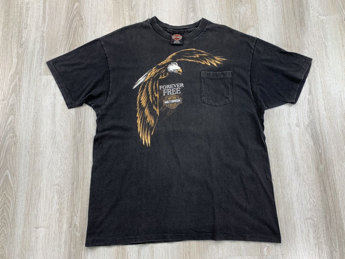 Harley Davidson × Vintage Mens vintage t shirt Harley Davidson 1987 Size XL Size US XL / EU 56 / 4 - 2 Thumbnail
