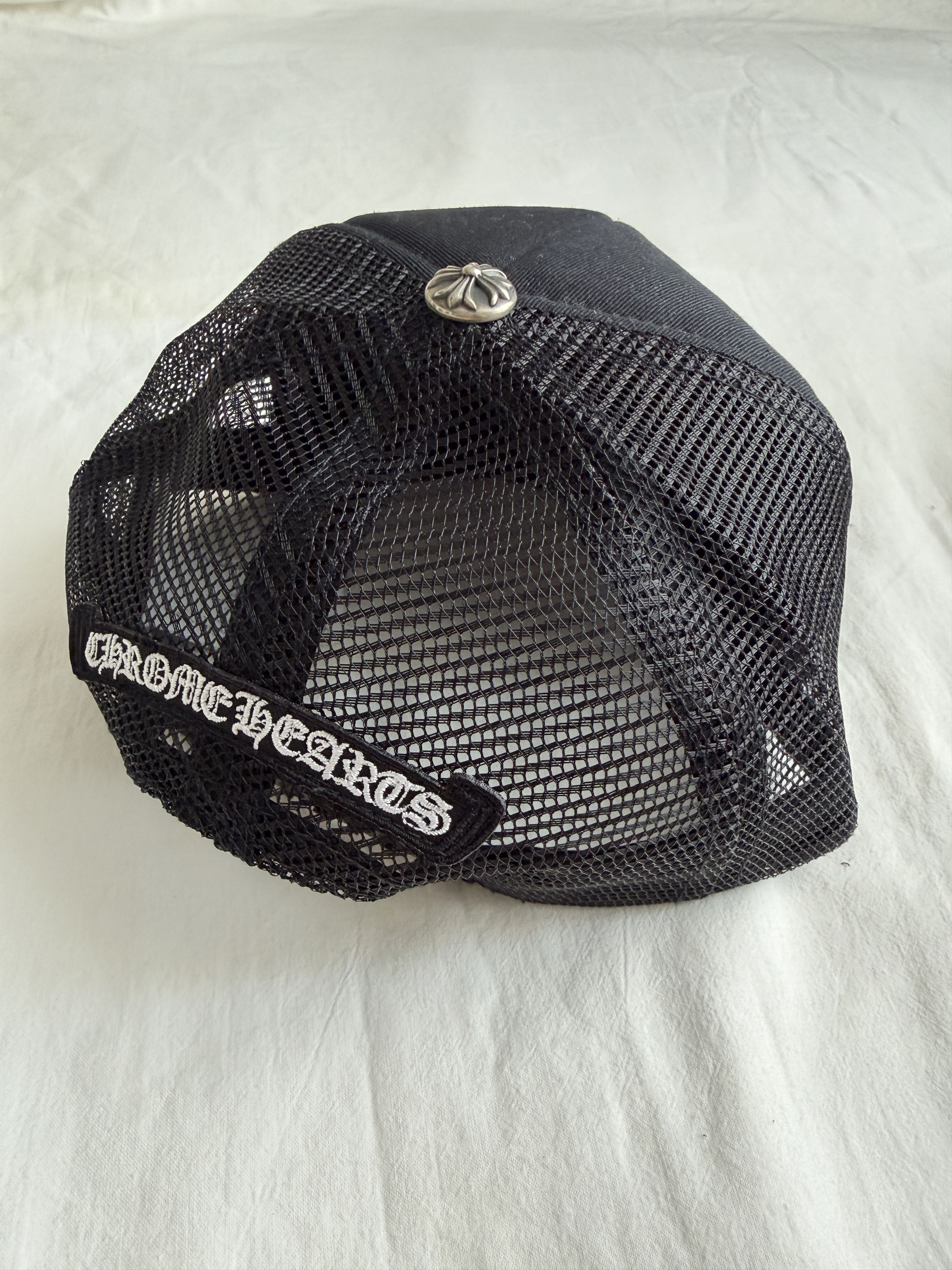 Chrome Hearts Black 3 patch camo trucker hat Size ONE SIZE - 3 Thumbnail