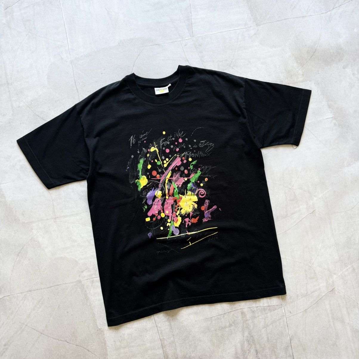 Band Tees 1982 Montreux Jazz Festival Archive Big Logo T-shirt Size US M / EU 48-50 / 2 - 1 Thumbnail