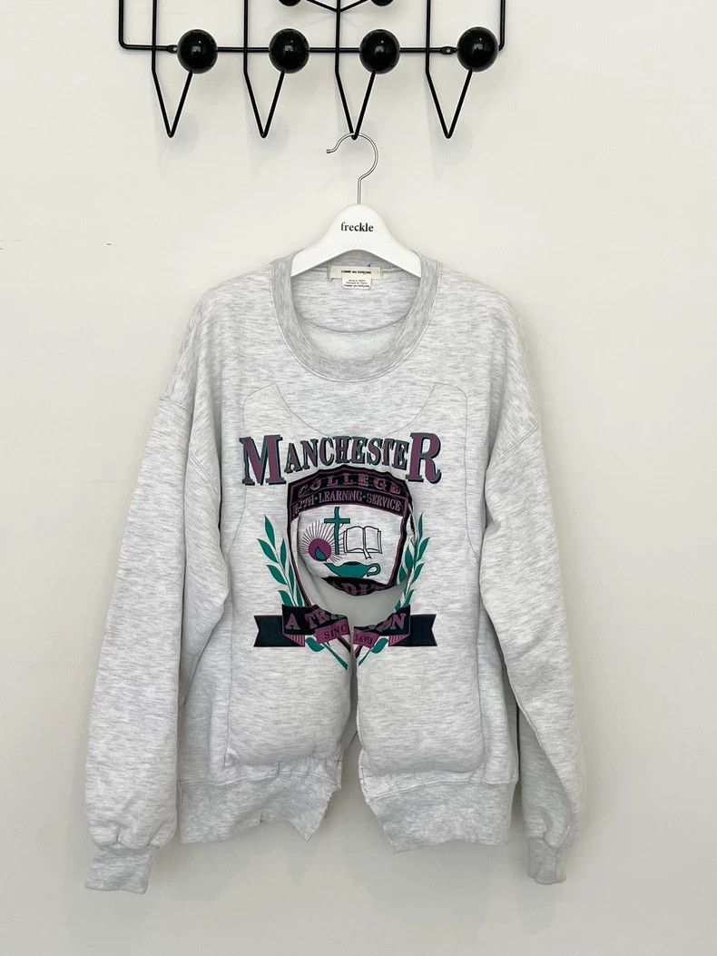 Comme des Garcons Comme Des Garcons Sponge sweatshirt with fleece Size M / US 6-8 / IT 42-44 - 1 Thumbnail