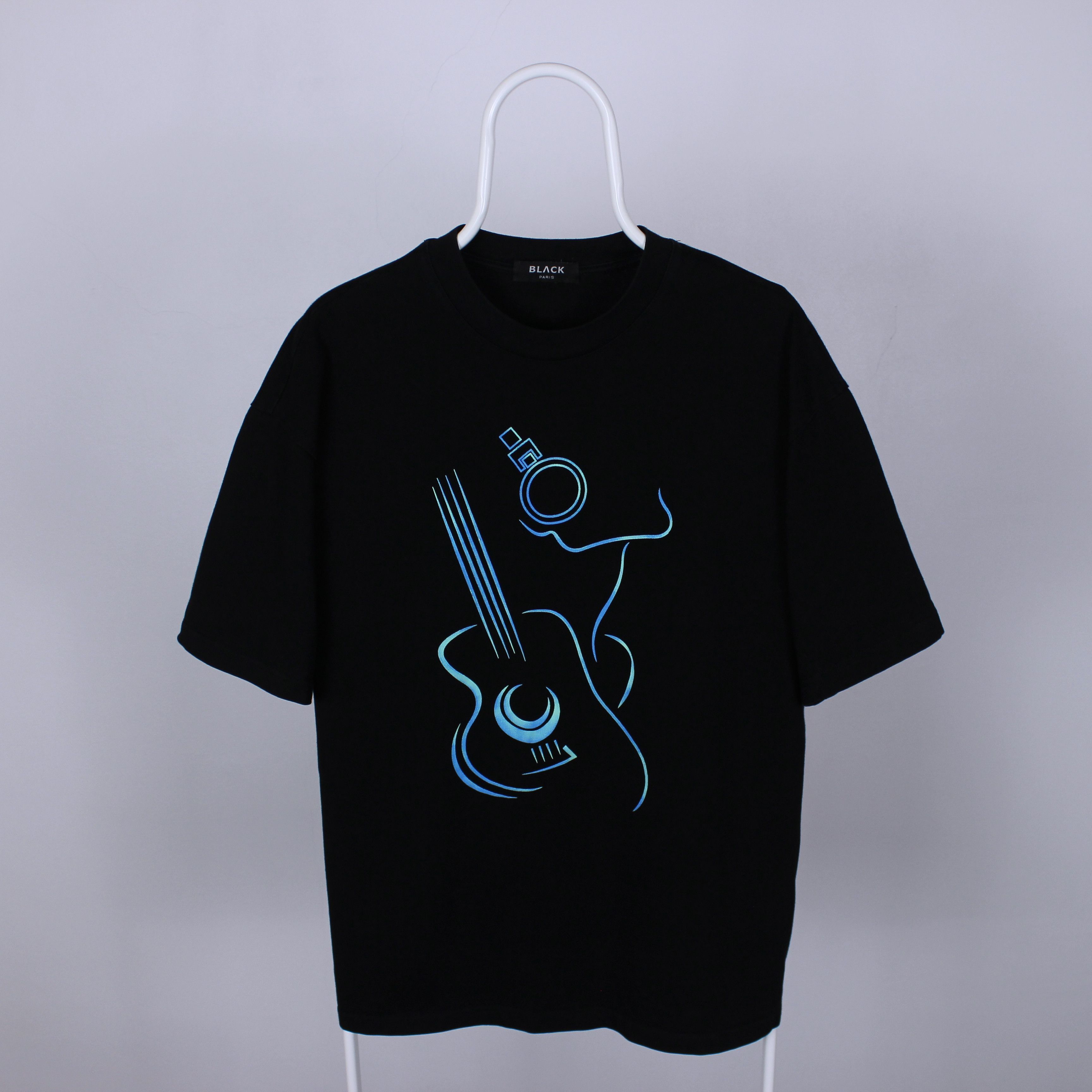 Other Black Paris t shirt heavy cotton black logo L XL Size US XL / EU 56 / 4 - 3 Thumbnail