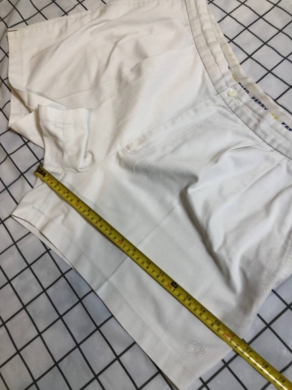 Fred Perry Fred Perry Vintage Shorts Men's Size 42 White ` Size US 42 / EU 58 - 10 Thumbnail