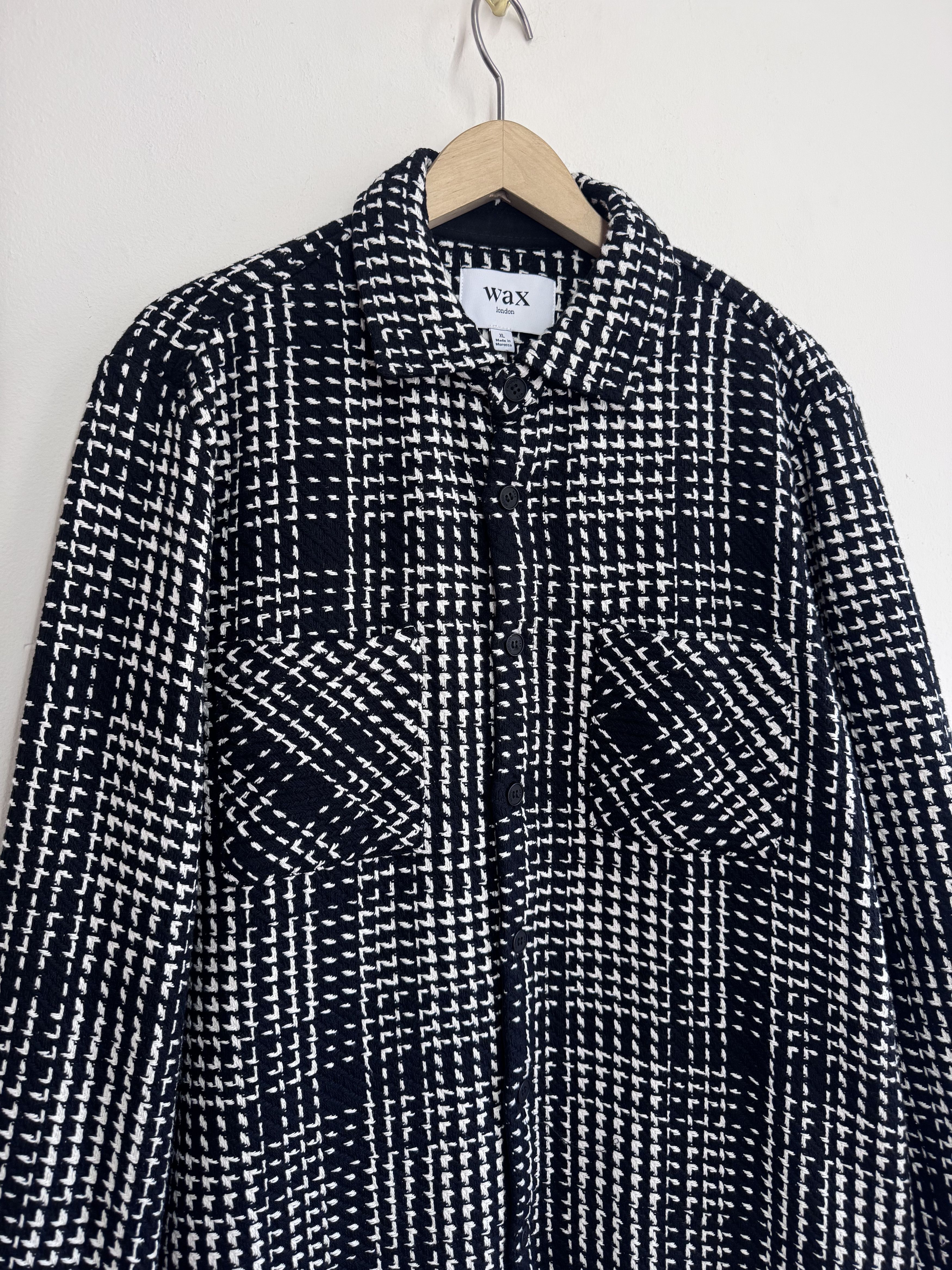 Wax London Wax London Whiting Twin Weave Overshirt Check AW24 Size US XL / EU 56 / 4 - 2 Thumbnail