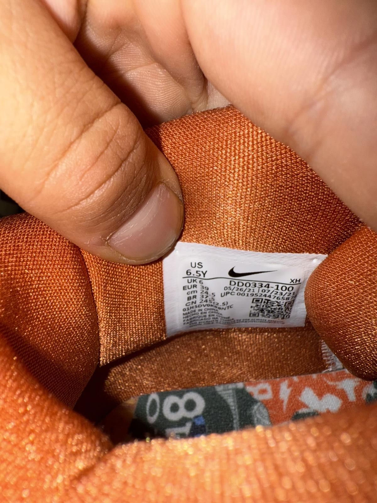 Nike Nike Kyrie Infinity Kevin Durant (Gs) Size US 6.5 / EU 39-40 - 11 Thumbnail