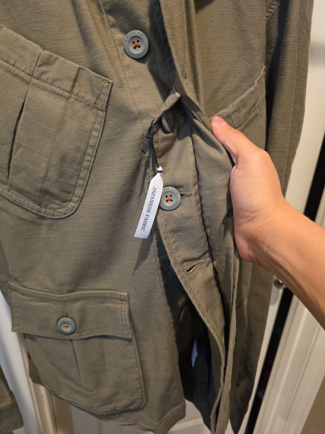 Hiroshi Kato Brand New Hiroshi Kato The File Military Green Jacket Size US S / EU 44-46 / 1 - 2 Thumbnail