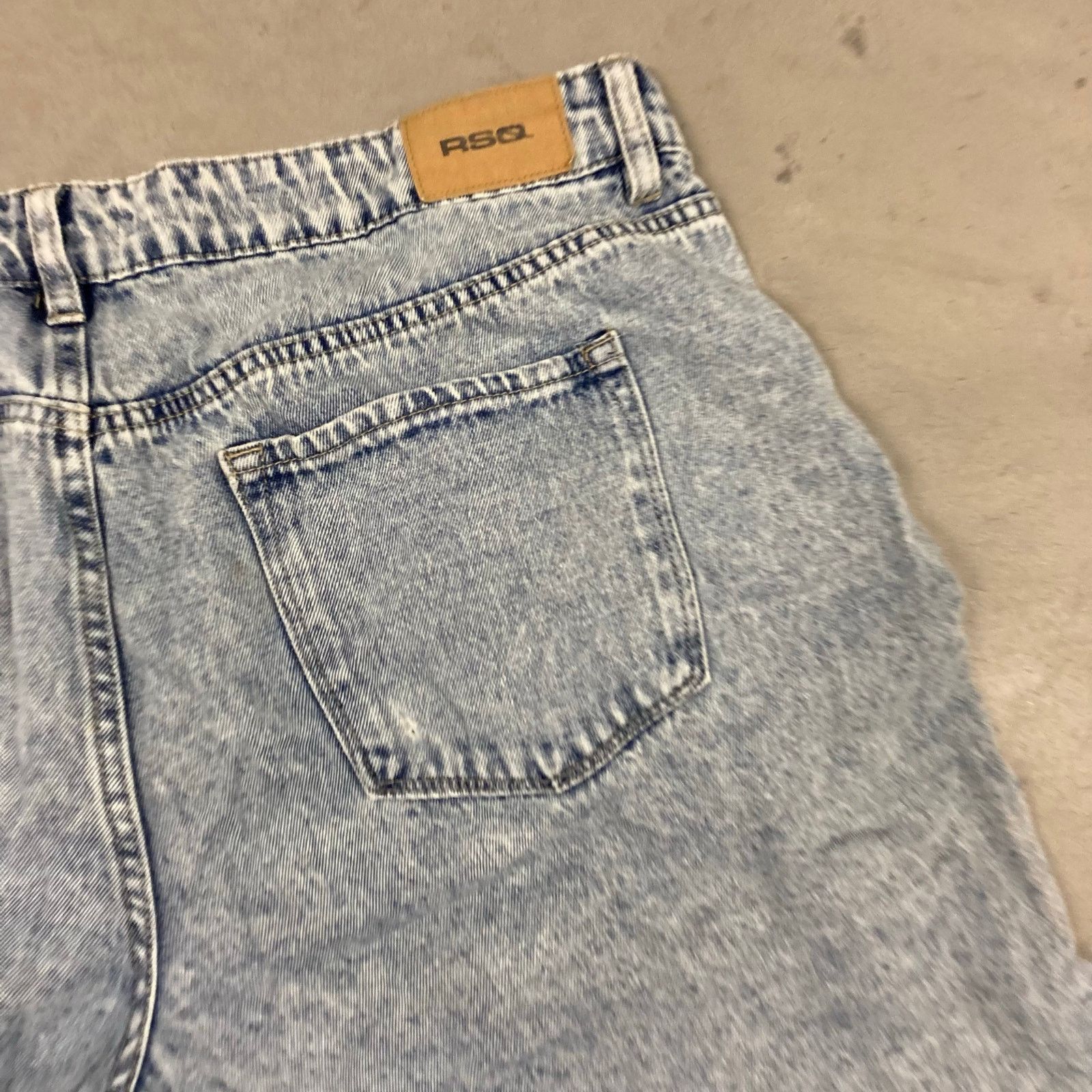 Vintage Baggy Y2K RSQ Jeans 33x30 Size US 33 - 4 Thumbnail