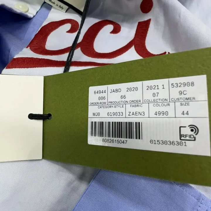 Gucci Gucci Gucci Color Block Short Sleeve Shirt -2506 Size US M / EU 48-50 / 2 - 6 Thumbnail