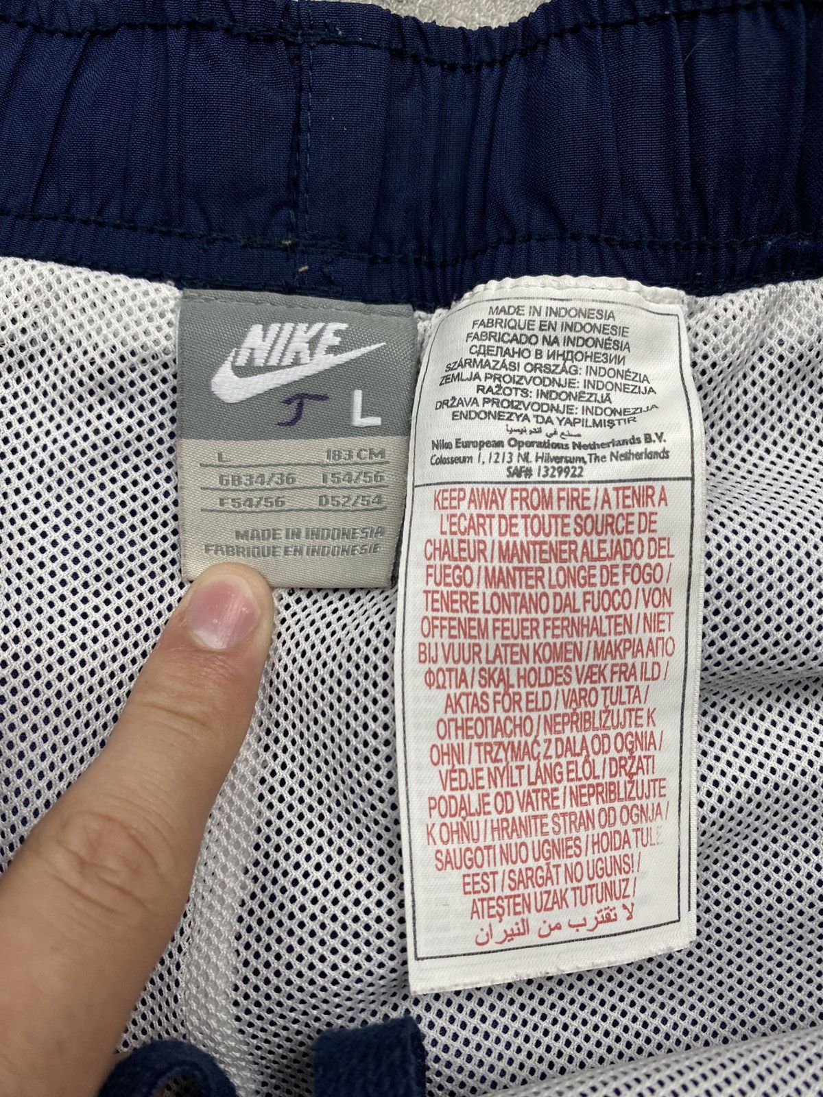 Nike × Vintage Short Nike vintage buggy 90’s casual streetwear swoosh y2k Size US 37 - 10 Thumbnail