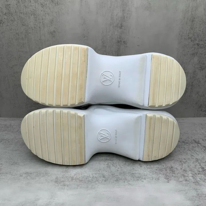 Louis Vuitton Louis Vuitton Casual Athletic Shoes in White and Brown -250 Size US 5.5 / EU 38 - 3 Thumbnail