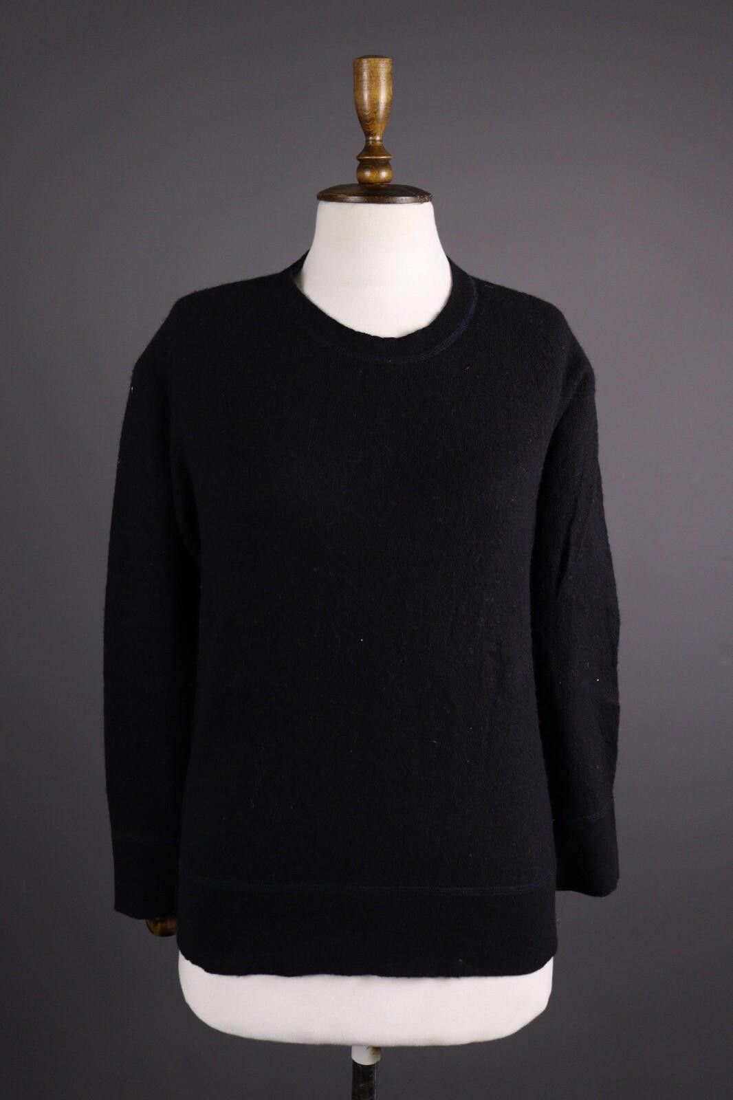 Nudie Jeans Nudie Jeans Black Wool Knit Long Sleeve Sweater Size M Size M / US 6-8 / IT 42-44 - 1 Thumbnail