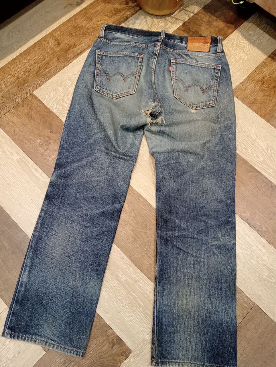 Edwin VINTAGE EDWIN ZYLON X KUSHITANI HAMAMATSU LIMITED JEANS Size US 33 - 11 Thumbnail