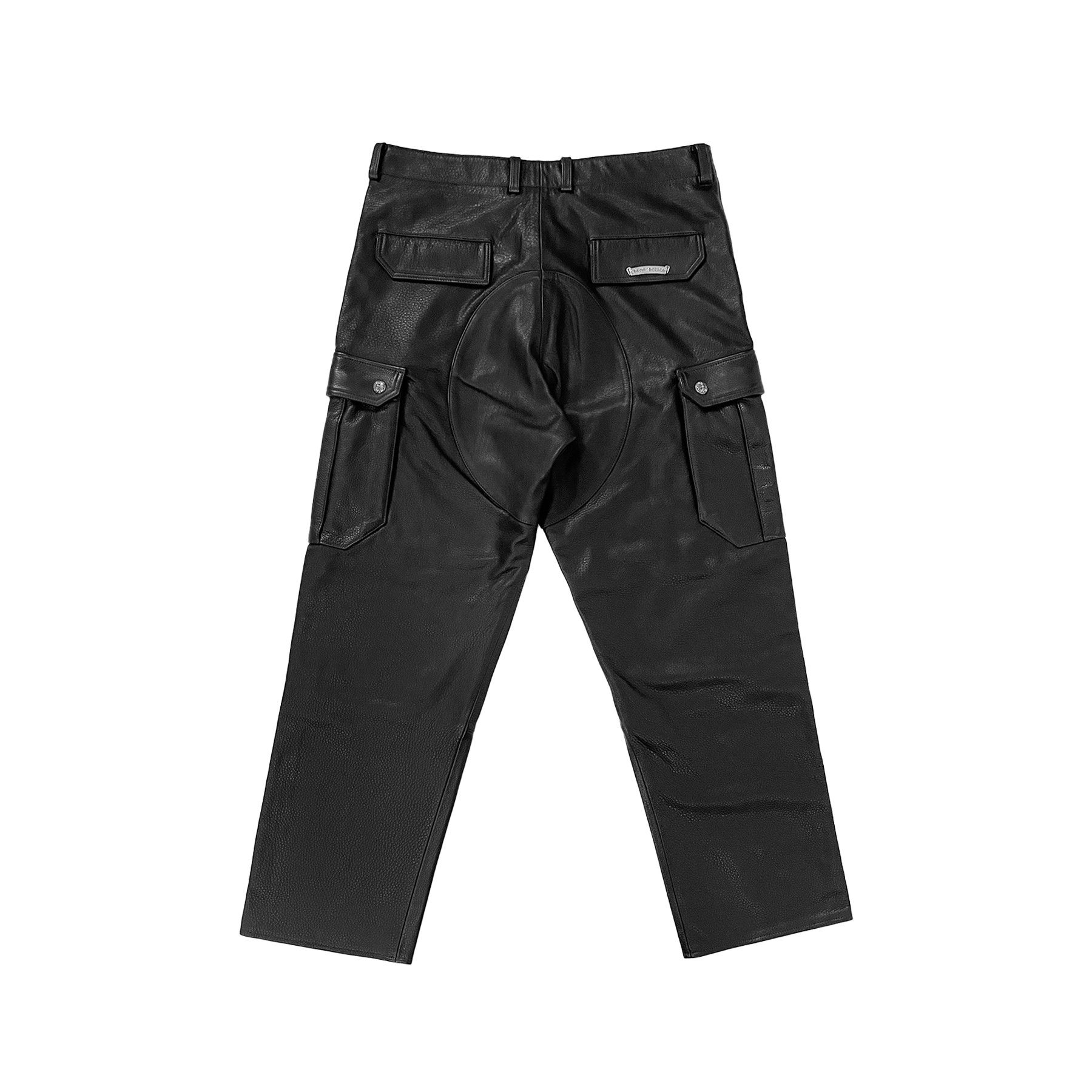 Chrome Hearts Chrome Hearts Black Cargo Leather Pants Size US 34 / EU 50 - 2 Thumbnail