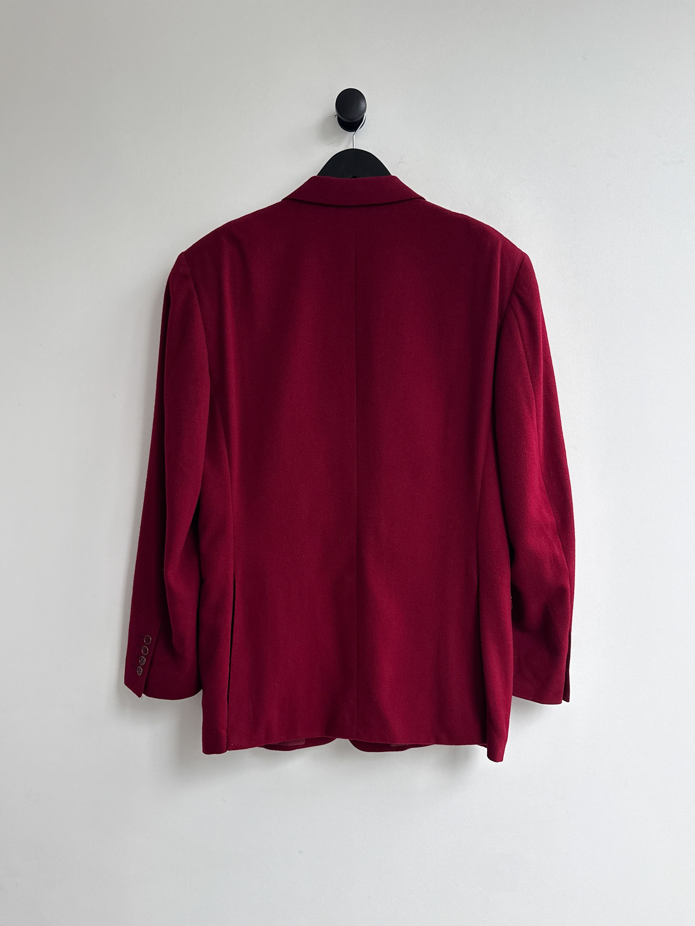 Canali Canali Red Blazer Size 50R - 2 Thumbnail