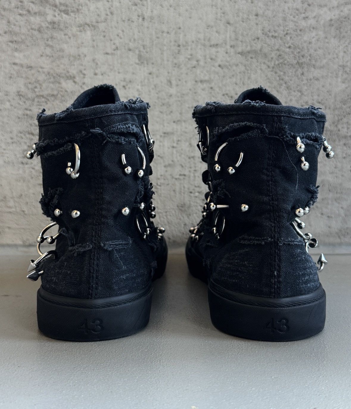 Balenciaga Balenciaga Paris Pierced High-Top Sneakers SS24 Size US 10 / EU 43 - 7 Thumbnail