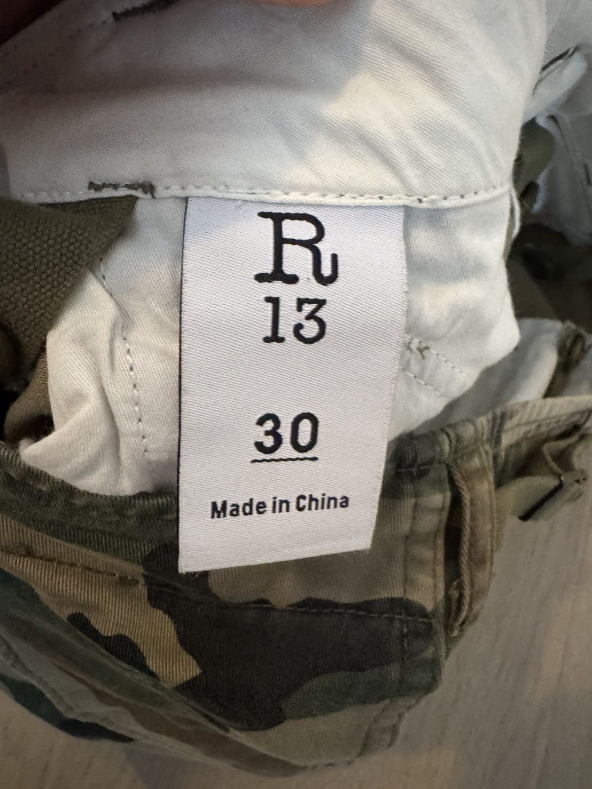R13 R13 Shorts STUDY DESCRIPTION AND all photis for tape measure Size US 30 / EU 46 - 9 Thumbnail