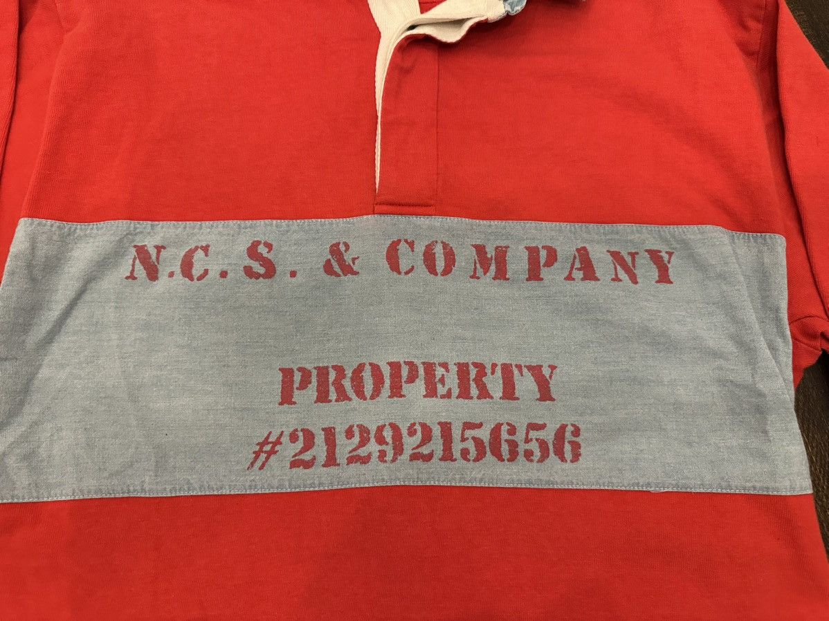 Coca Cola VTG 80’s Coca Cola Men’s Rugby Shirt Logo Pullover L/S-Med Size US M / EU 48-50 / 2 - 2 Thumbnail