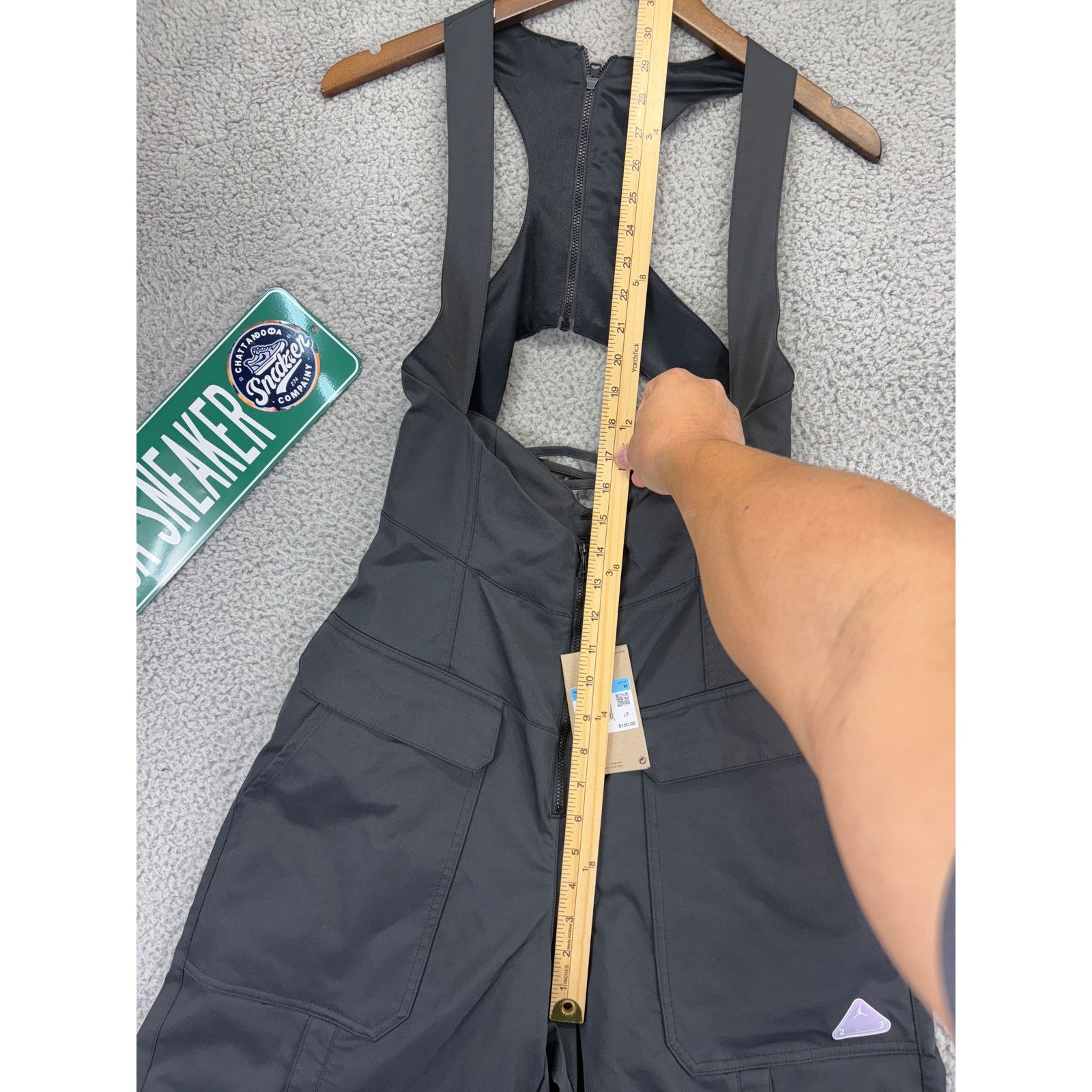 Nike Nike Jordan 23 Engineered Corset Pant Jumpsuit Women M Black Size M / US 6-8 / IT 42-44 - 3 Thumbnail
