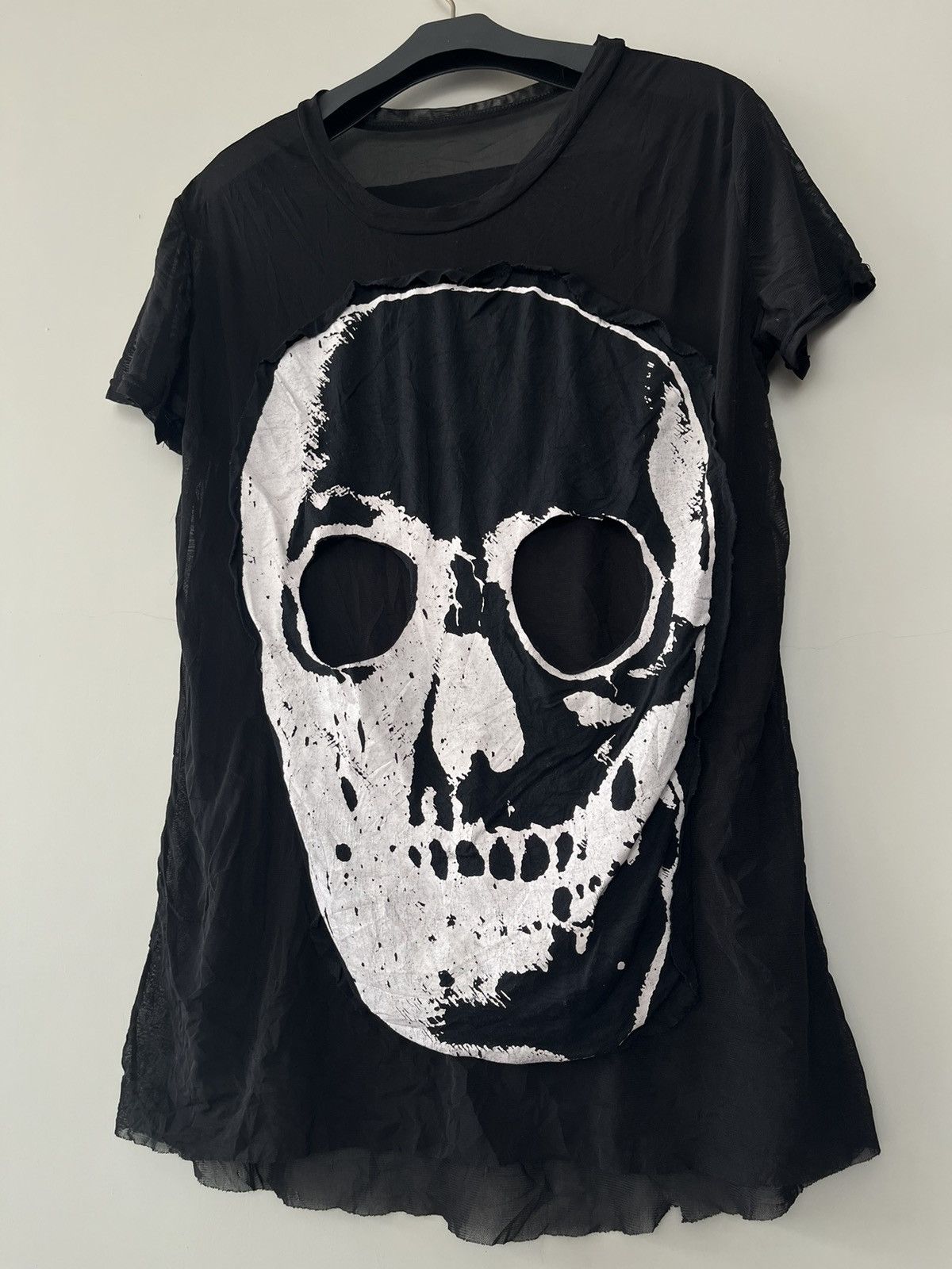 14th Addiction × KMRii × Yasuyuki Ishii JAPANESE GOTHIC PLAY IT LOUD SKULL SEDITIONARIES PUNK STYLE Size US M / EU 48-50 / 2 - 5 Thumbnail