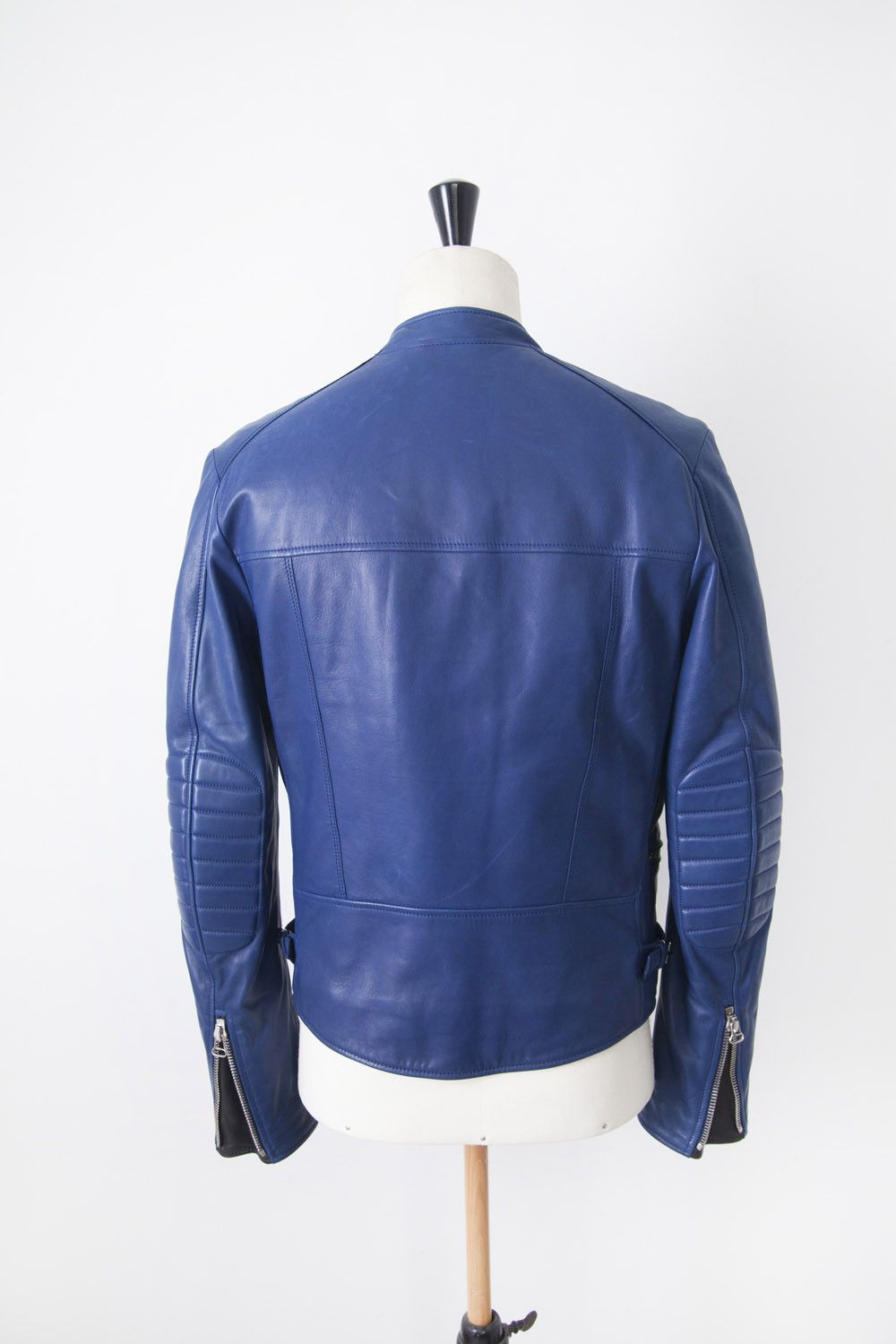 Lanvin Lanvin bleu leather biker jacket Size US M / EU 48-50 / 2 - 5 Thumbnail