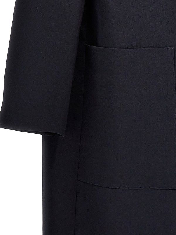 Jil Sander o1w1db10825 Coat in Blue Size US XL / EU 56 / 4 - 4 Thumbnail
