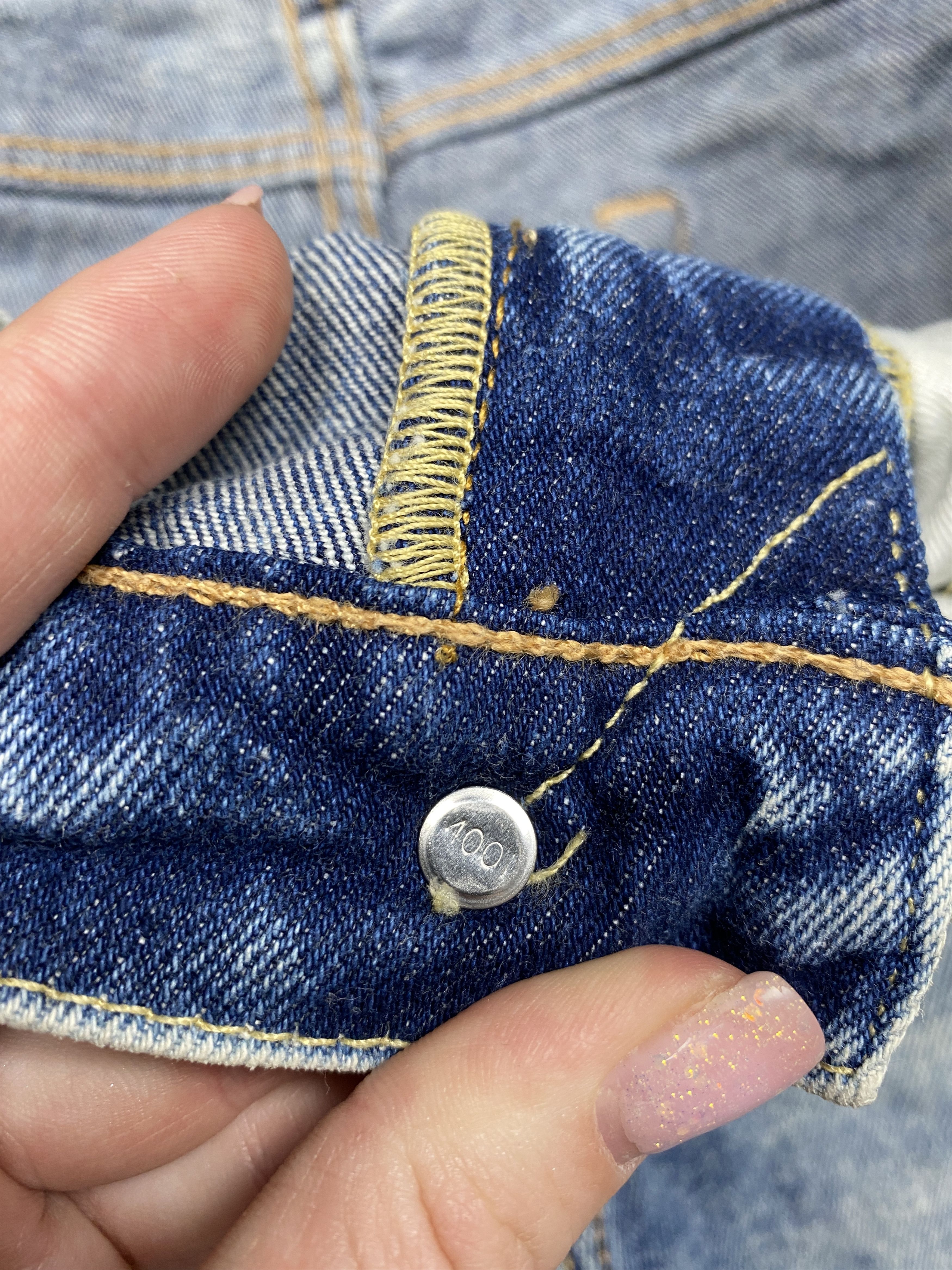 Levi's × Levi's Vintage Clothing Levi's 510 Vintage Mens Denim Pants Jeans Size US 30 / EU 46 - 6 Thumbnail