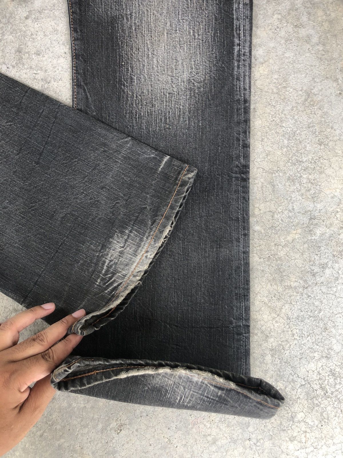 Edwin Japanese Edwin Flared Jeans Distressed Jeans 511 Size US 33 - 13 Thumbnail