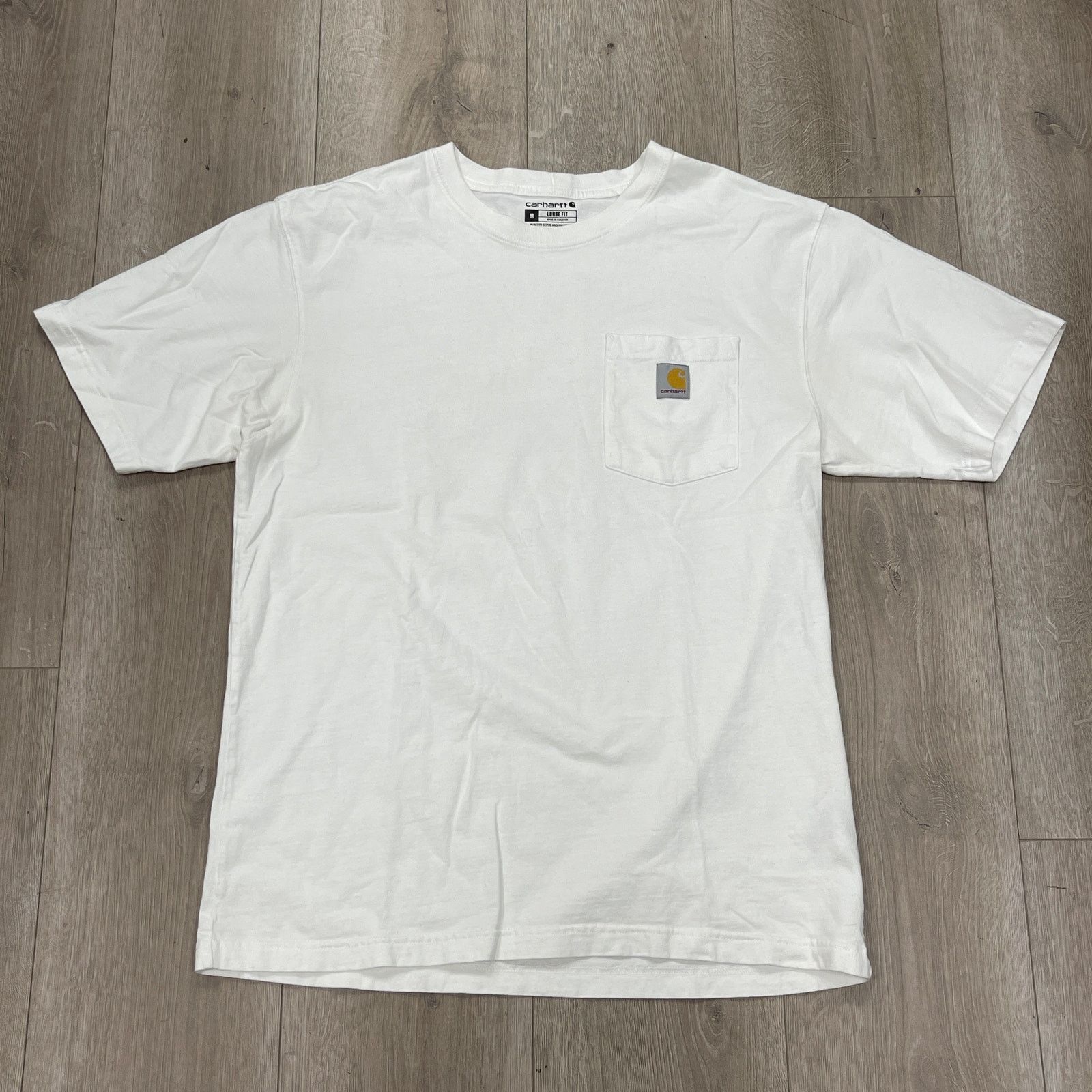 Carhartt Carhartt Loose Fit White Pocket Tee T Shirt Size Medium M B4 Size US M / EU 48-50 / 2 - 1 Thumbnail