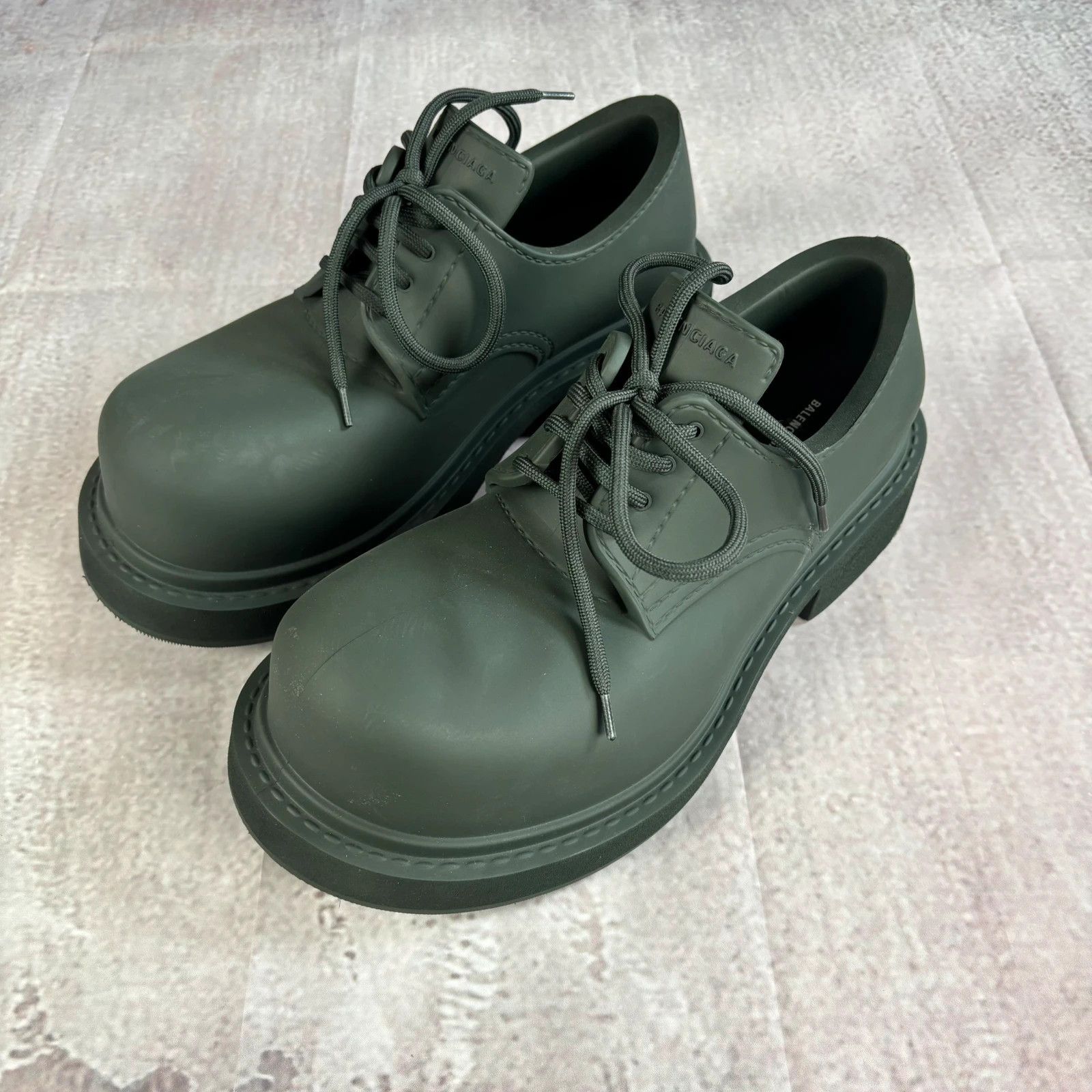 Balenciaga Balenciaga steroid derby khaki Size US 9 / EU 42 - 1 Thumbnail