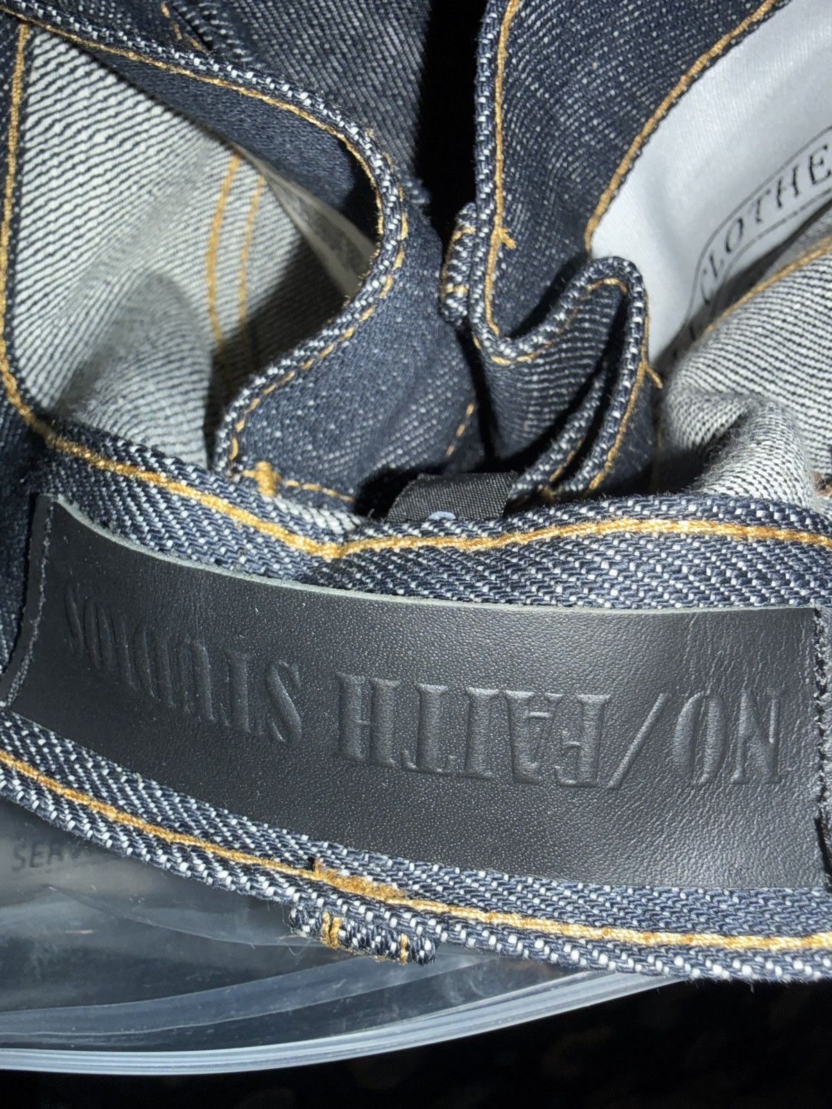 🔥 SOLD OUT Online! NFS Raw Denim Japanese Ultra Loose S New