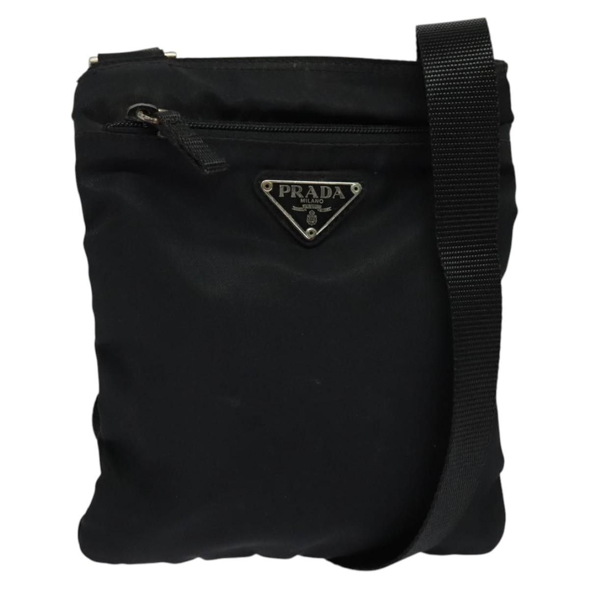 Prada Prada Flat Messenger Bag Tessuto Size ONE SIZE - 1 Thumbnail