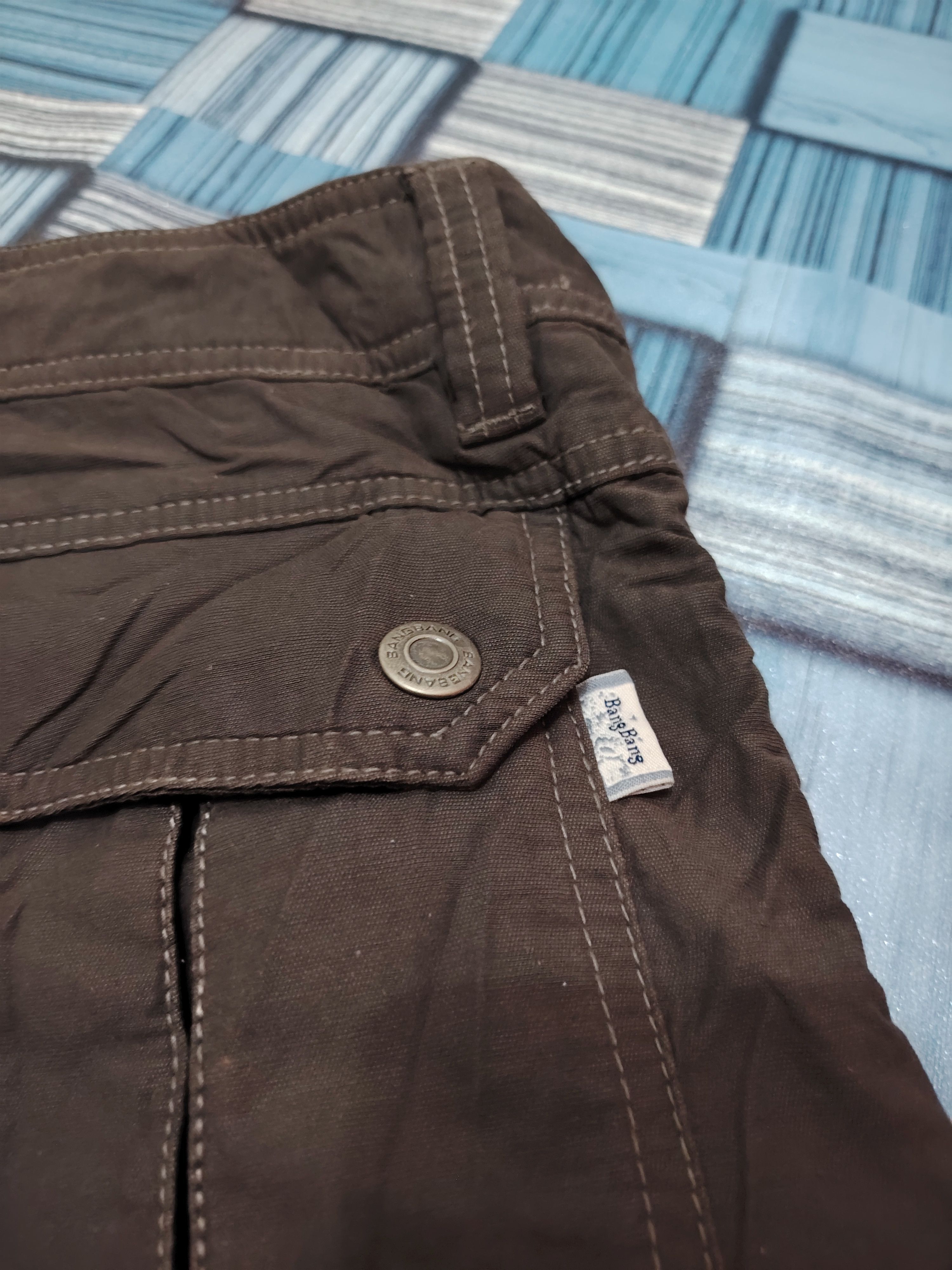 Vintage 90s Bang Bang Jeans Cargo Double Layer Pants Size US 32 / EU 48 - 14 Thumbnail