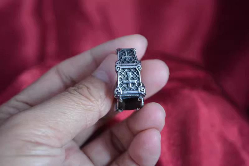 Jewelry Hip-hop Jewelry Rings Open Size Chrome Ring (Size 7-13) Size ONE SIZE - 5 Thumbnail