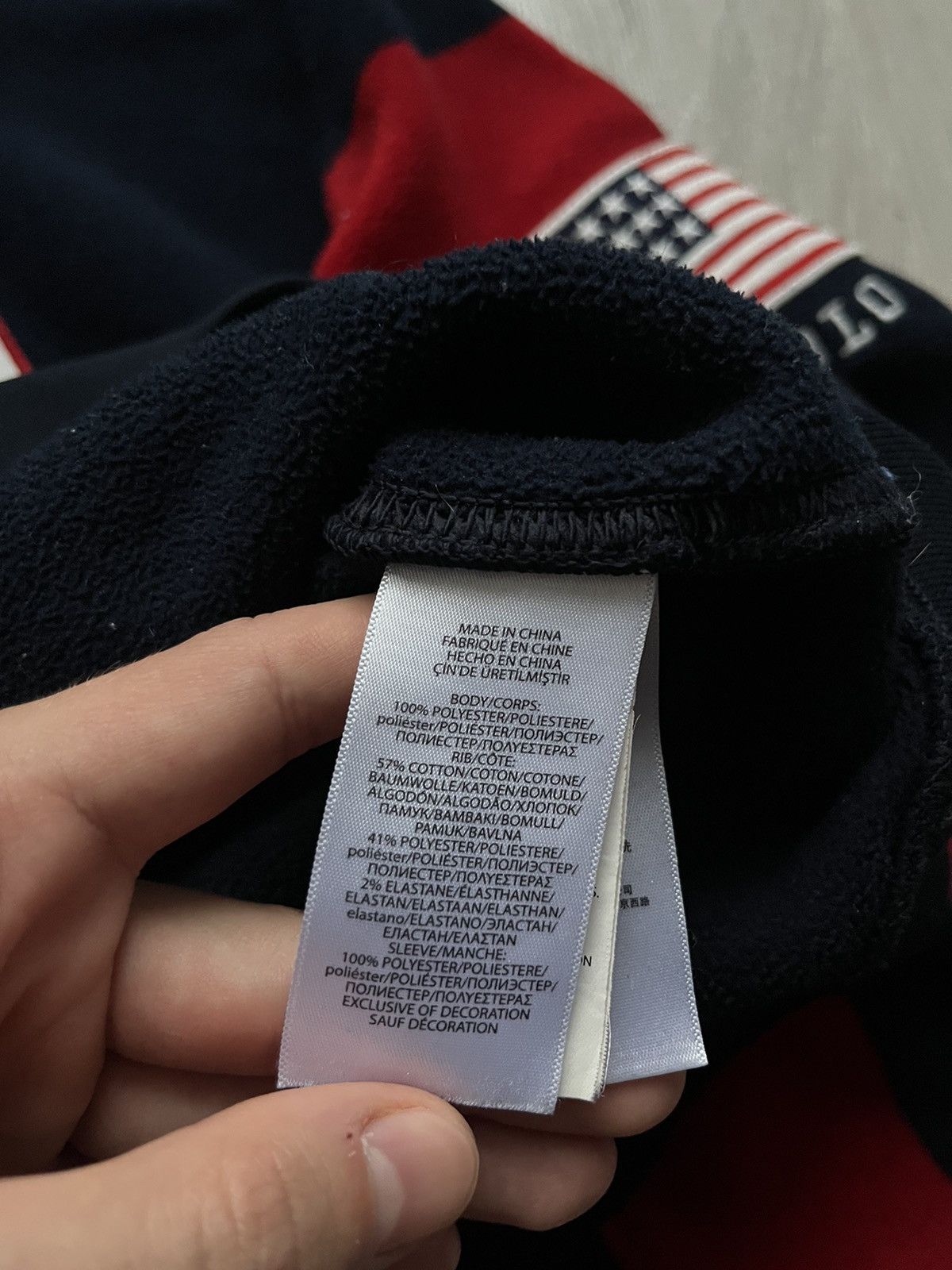 Polo Ralph Lauren Polo Ralph Lauren Fllece Hoodie Big USA Flag Logo Size US S / EU 44-46 / 1 - 10 Thumbnail