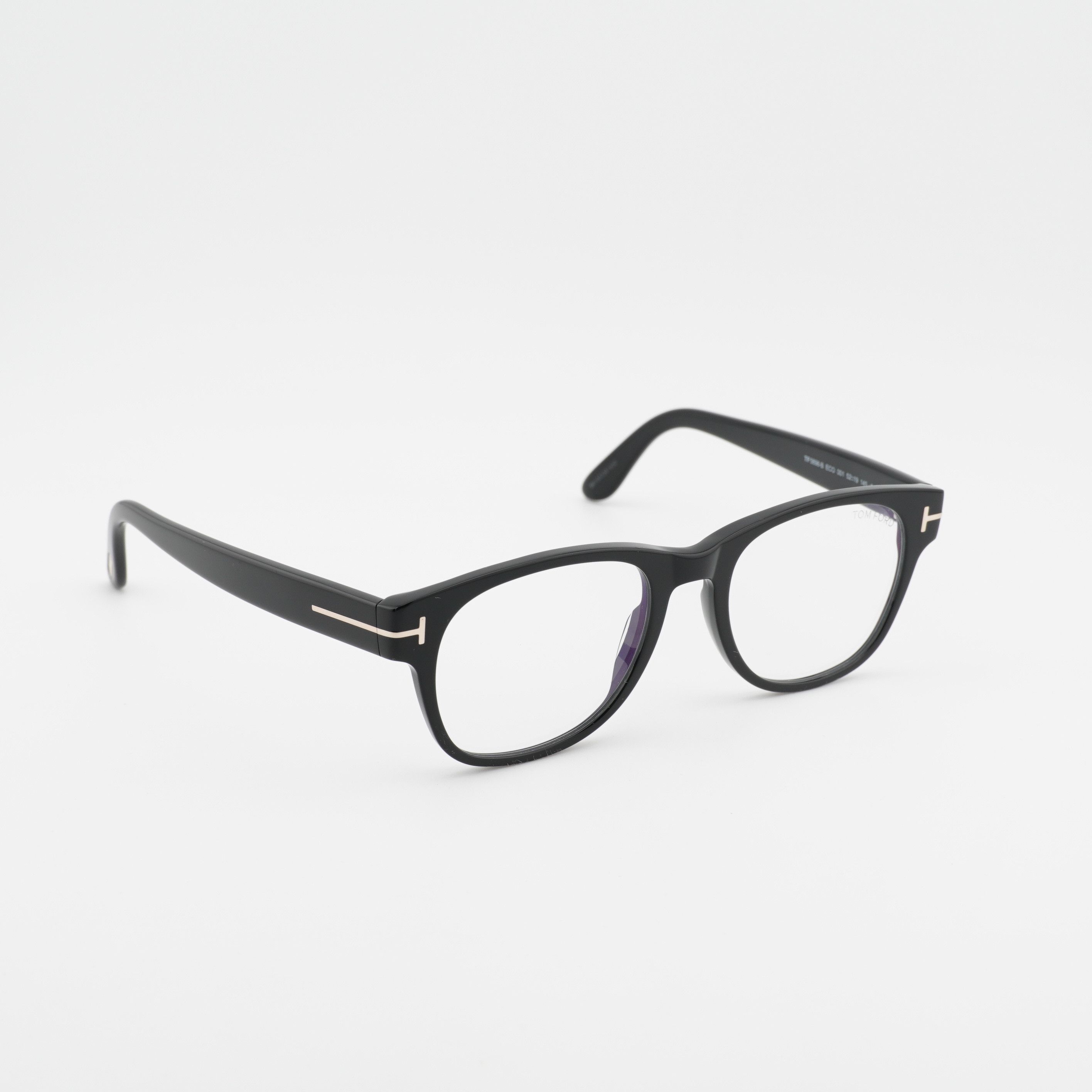 Tom Ford Tom Ford FT5898-B 001 Eyeglasses Black 52mm Square Frame Size ONE SIZE - 1 Thumbnail