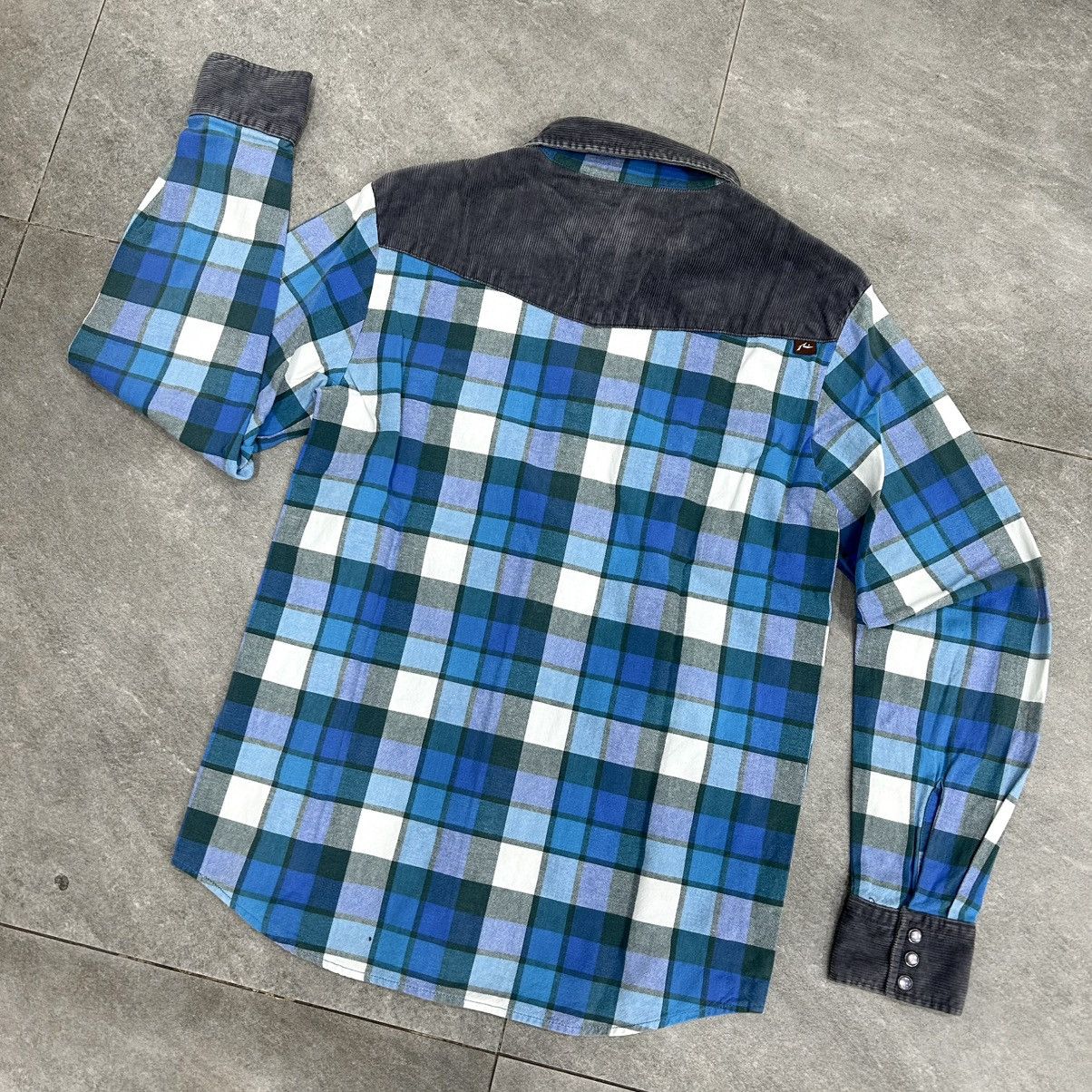 Rusty Vintage 90s Rusty Flanel Shirt Button Up Longslevee Size US L / EU 52-54 / 3 - 11 Thumbnail