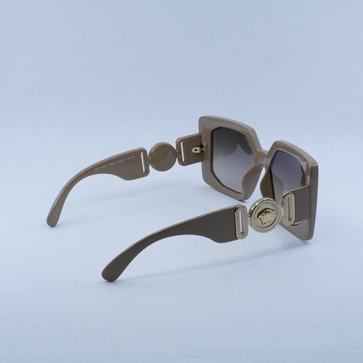 Versace Versace VE4478U 549961 Sunglasses Beige Square Frame, Brown Size ONE SIZE - 11 Thumbnail