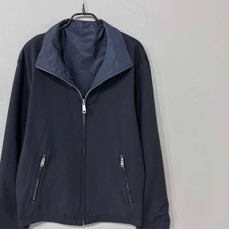 Prada Prada Nylon Reversible Zip Jacket -2505 Size US XL / EU 56 / 4 - 5 Thumbnail