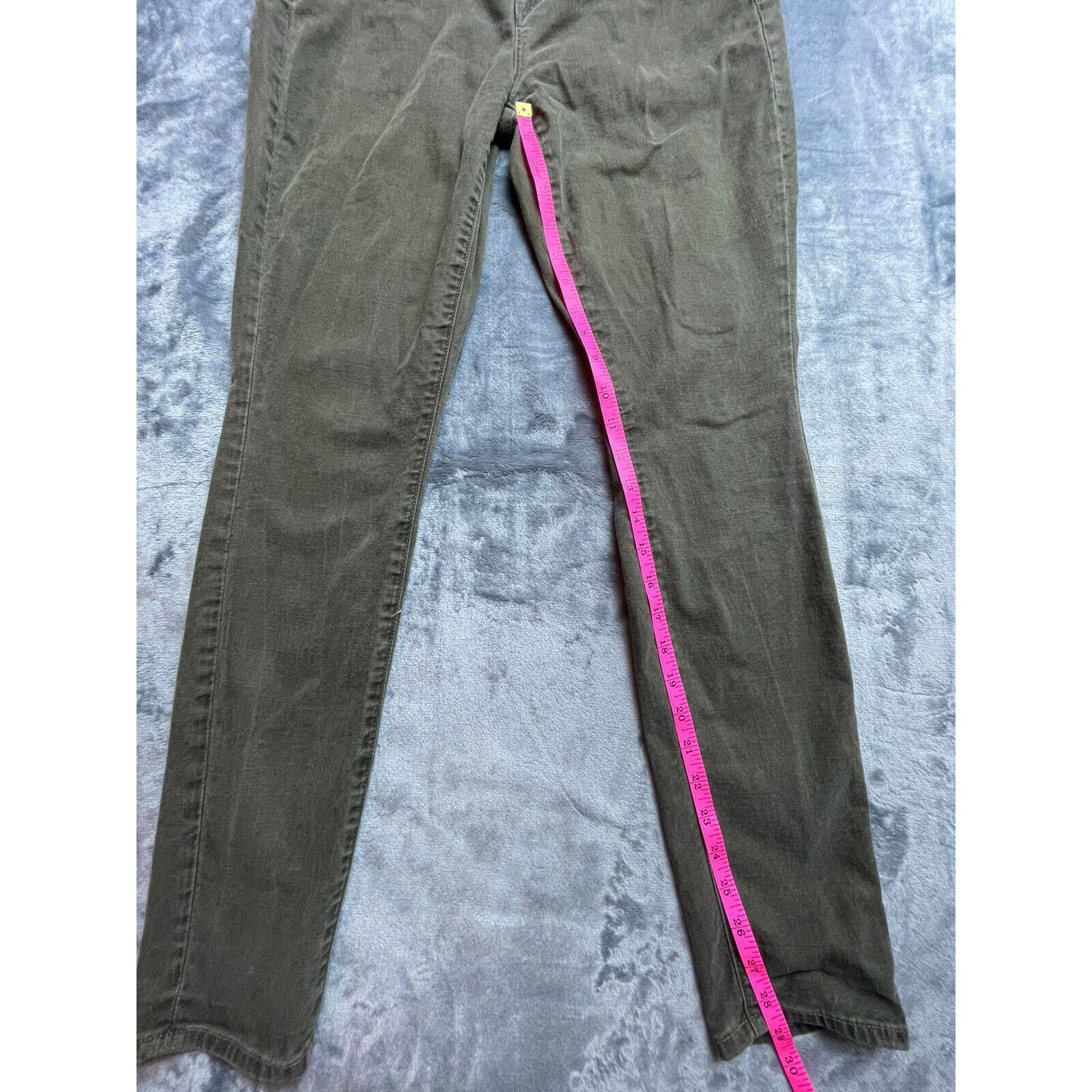 Vince Vince Jeans Womens 30 Green Denim Made in USA Slim Size 30" / US 8 / IT 44 - 5 Thumbnail