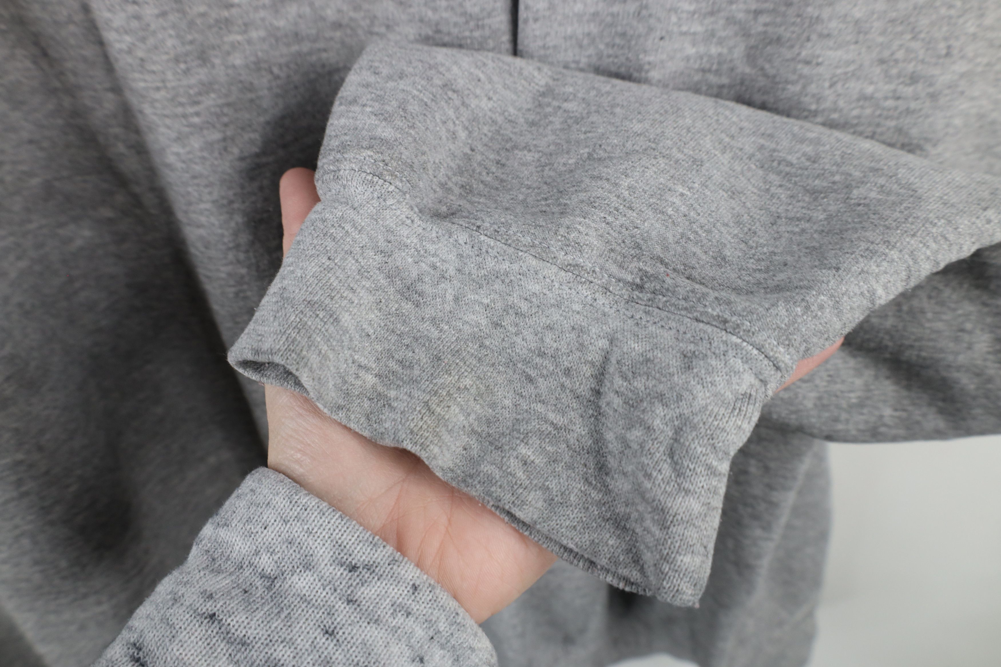 Vintage Vintage 90s Y2K Streetwear Crewneck Sweatshirt Heather Gray Size US XXL / EU 58 / 5 - 5 Thumbnail