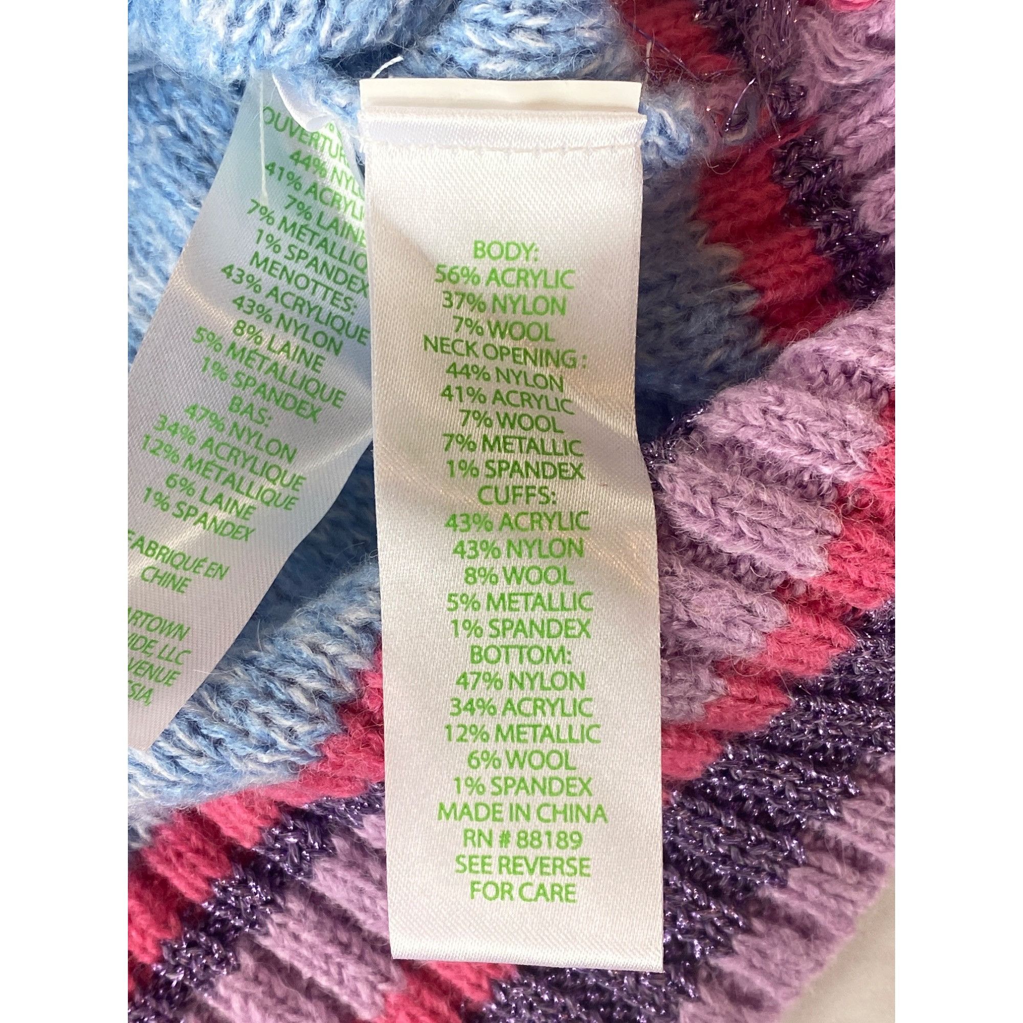 Lilly Pulitzer NWT Lilly Pulitzer $168 Verna Sweater W’s XXS Blue Pink Size XXS / US 00 / IT 34 - 15 Thumbnail
