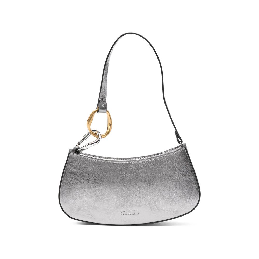 Staud Staud SILVER Shoulder Bags Size ONE SIZE - 1 Thumbnail